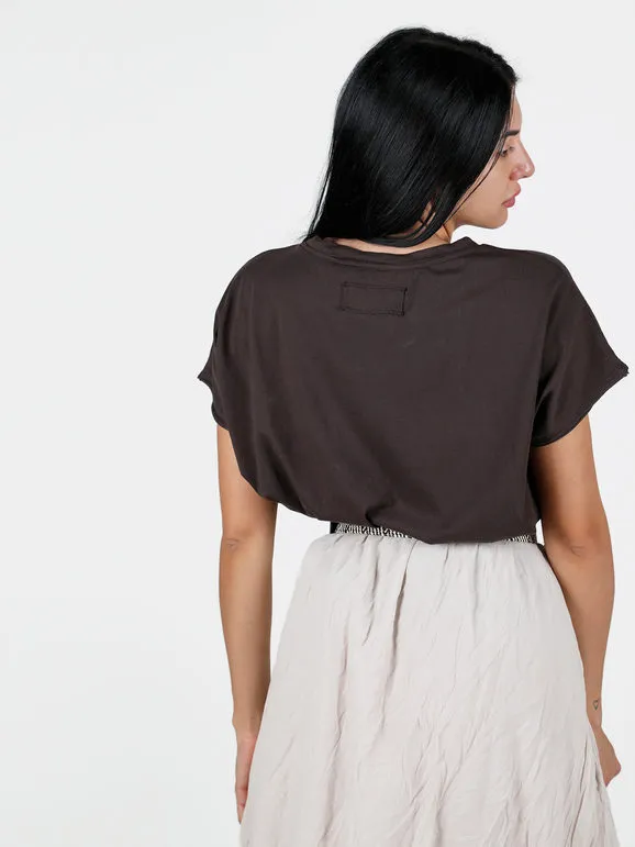 Solada Camiseta oversize de algodón para mujer