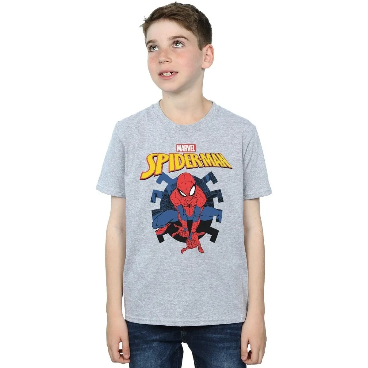 SPIDERMAN WEB SHOOTING EMBLEM LOGO