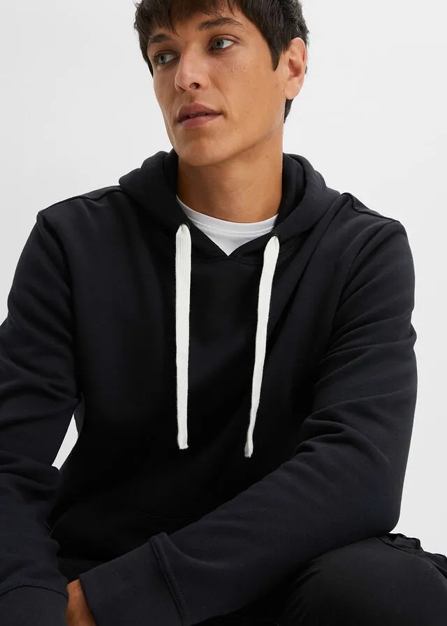 Sudadera con capucha Negro