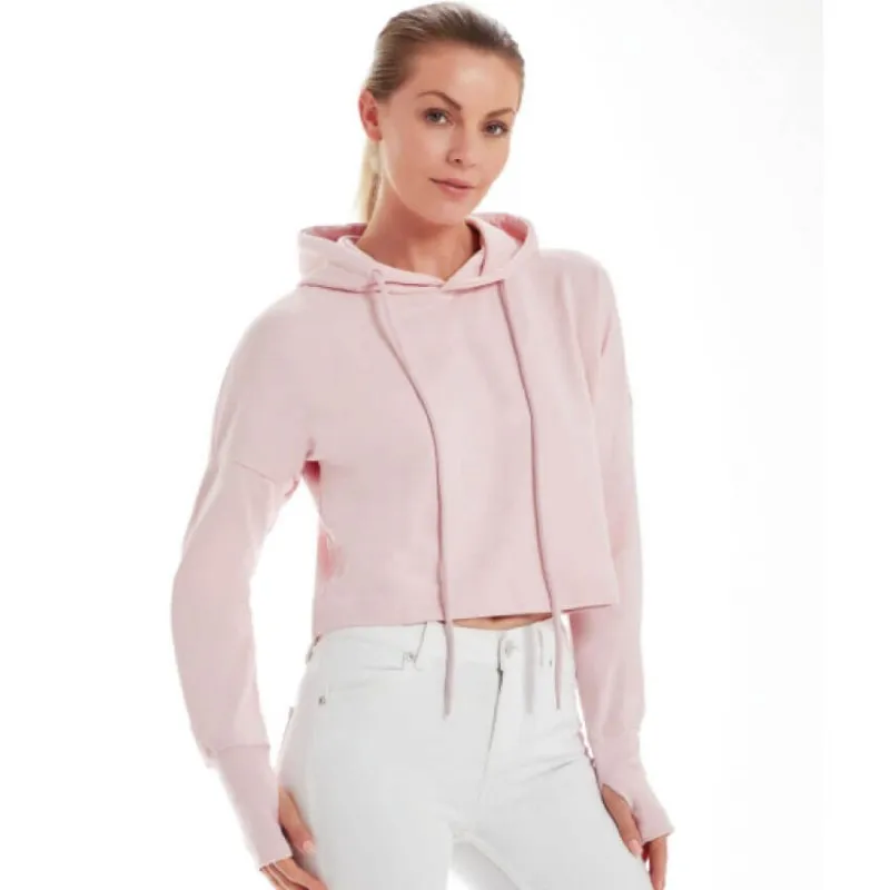 Sudadera corta con capucha mujer de Mantis
