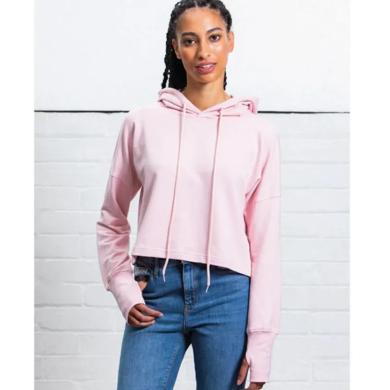Sudadera corta con capucha mujer de Mantis