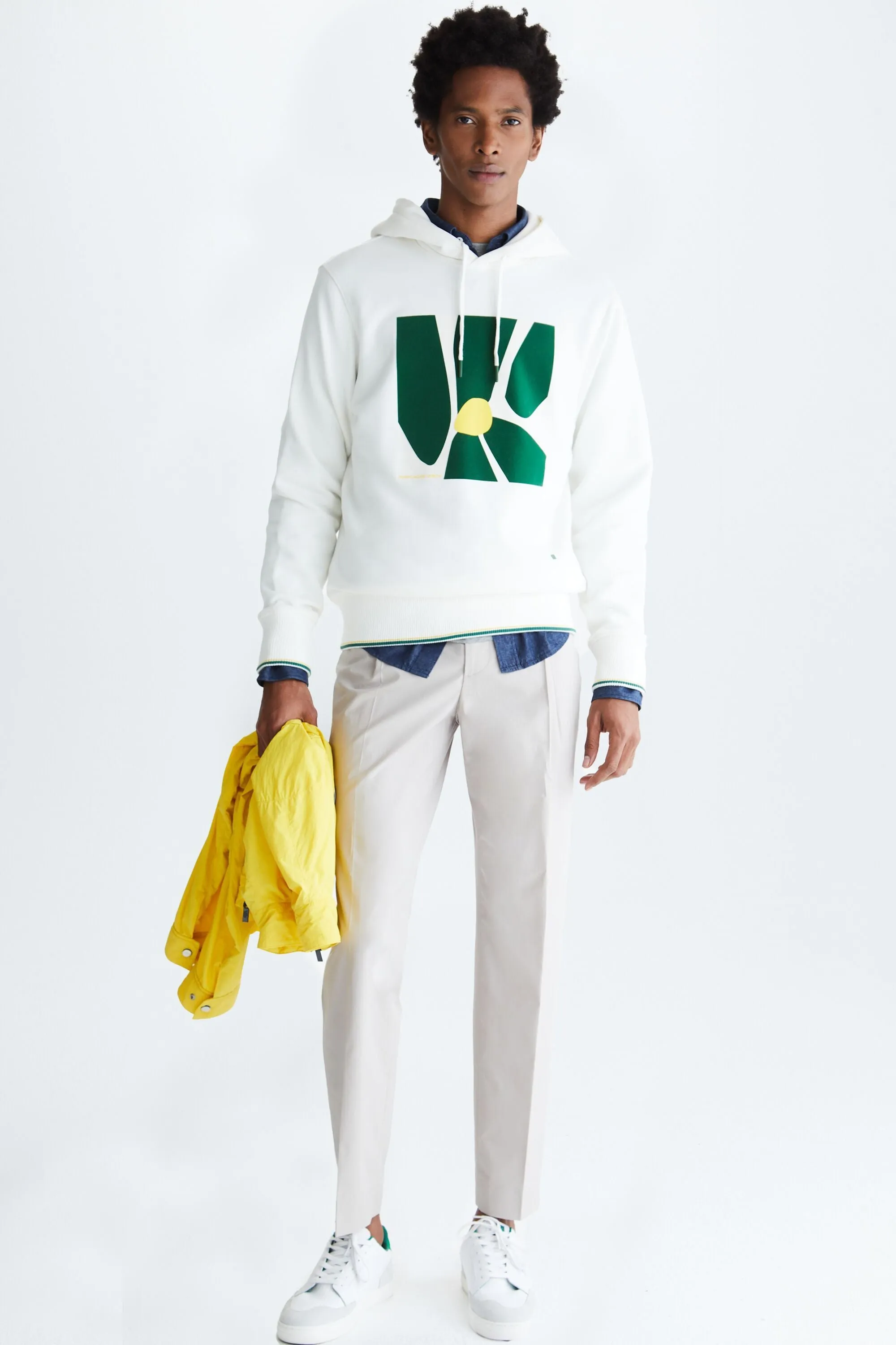 SUDADERA ESTAMPADO FLOR