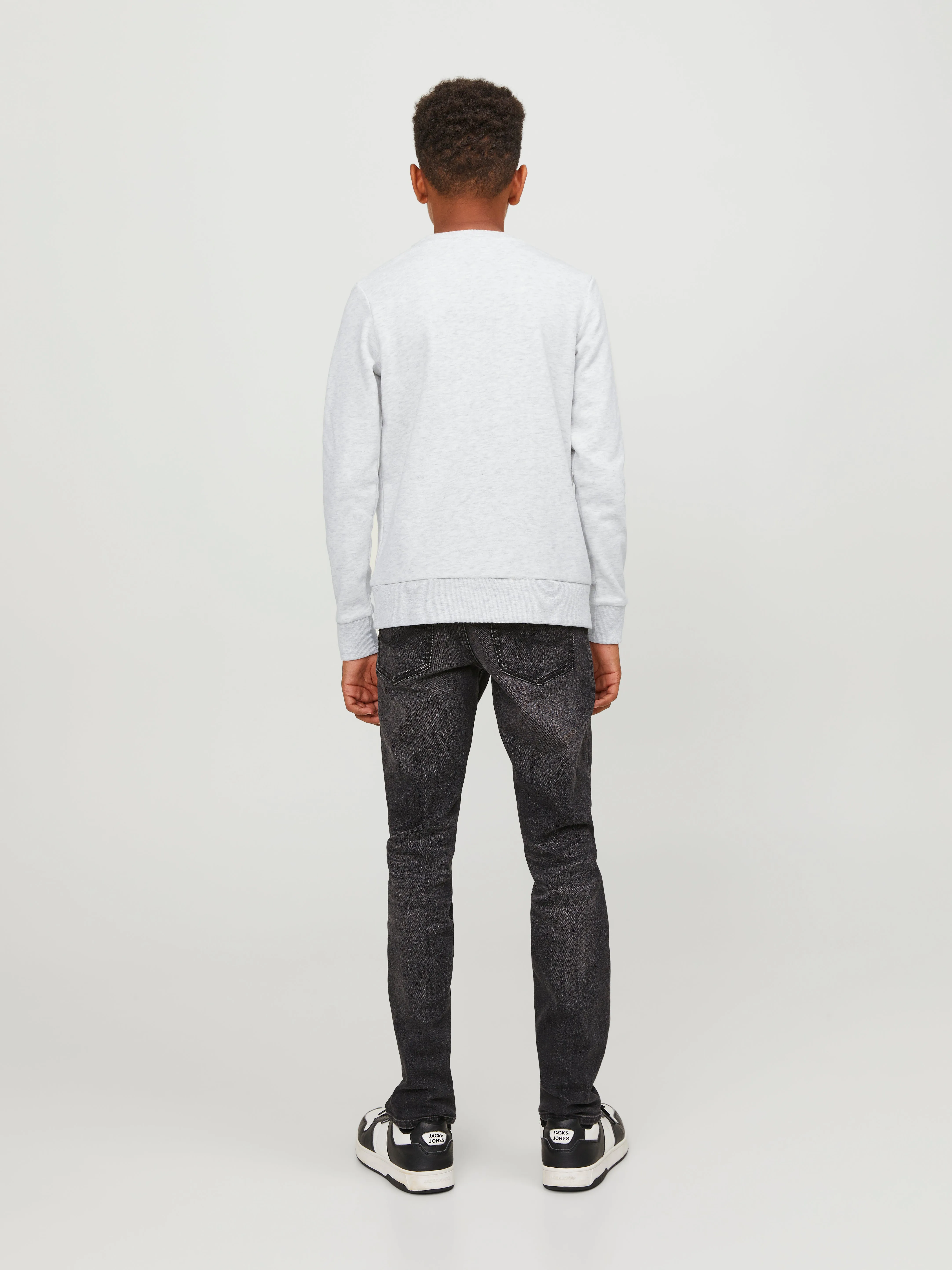 Sudadera Estampado Junior | Gris intermedio | Jack & Jones®