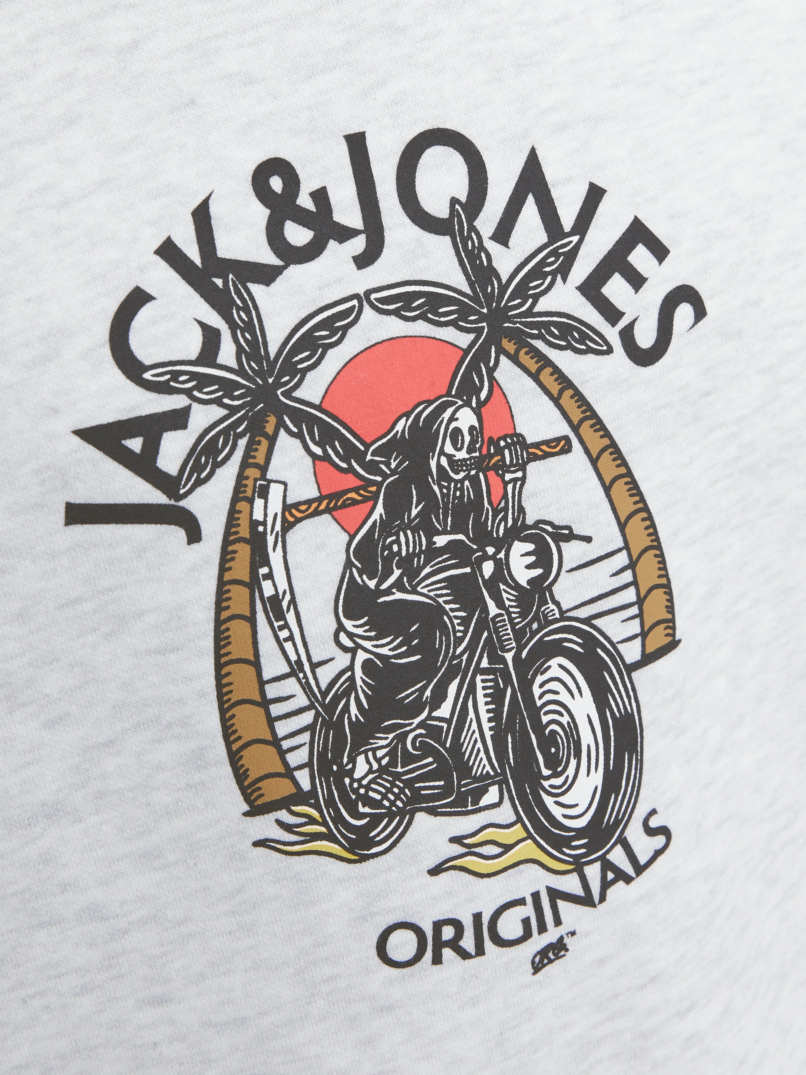 Sudadera Estampado Junior | Gris intermedio | Jack & Jones®