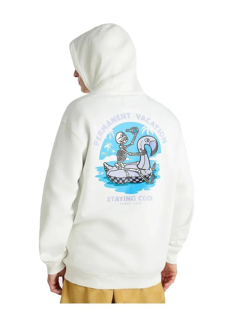 Sudadera Hombre Vans Stay Cool Blanca