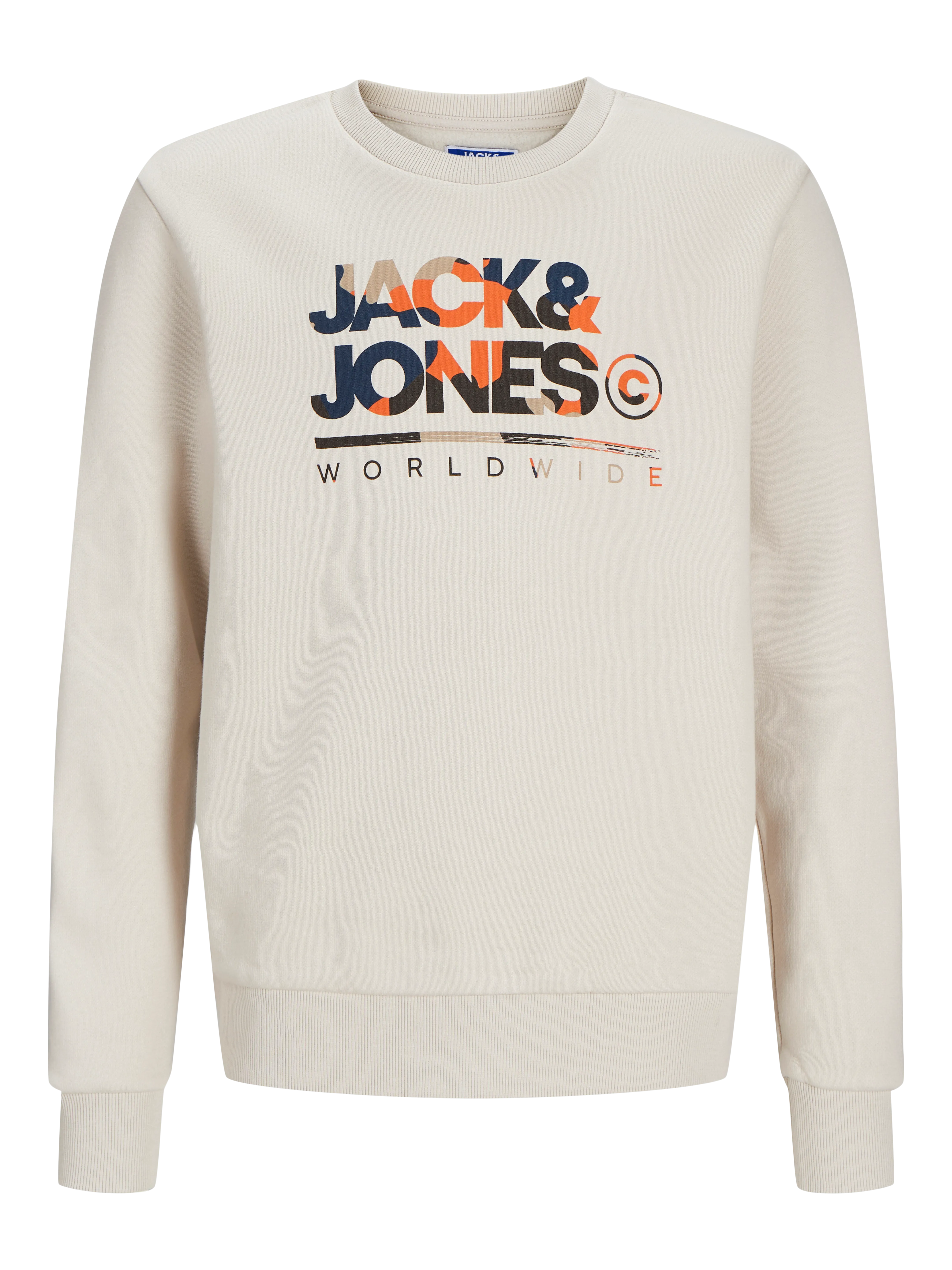 Sudadera Logotipo | Gris claro | Jack & Jones®