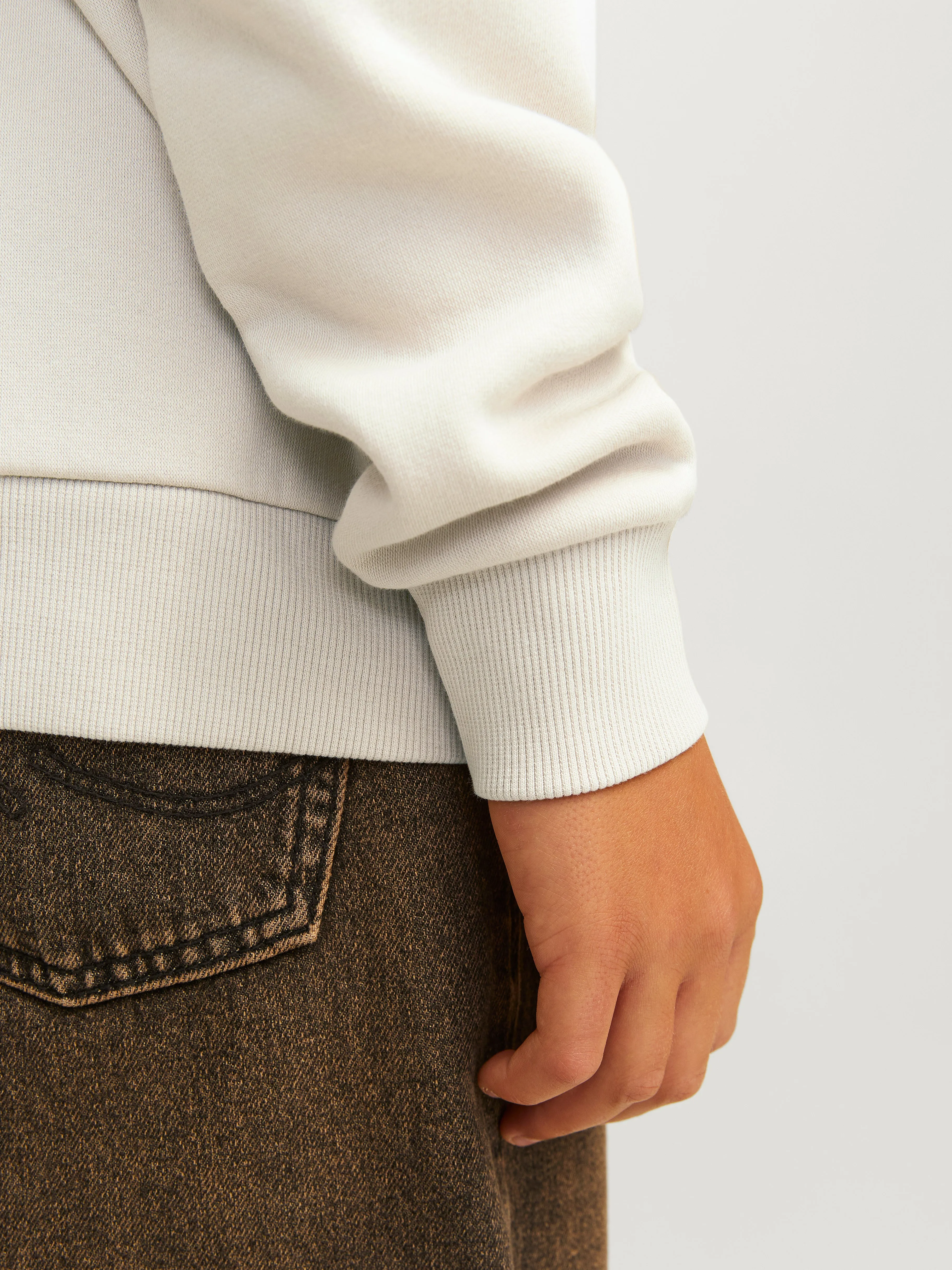 Sudadera Logotipo | Gris claro | Jack & Jones®