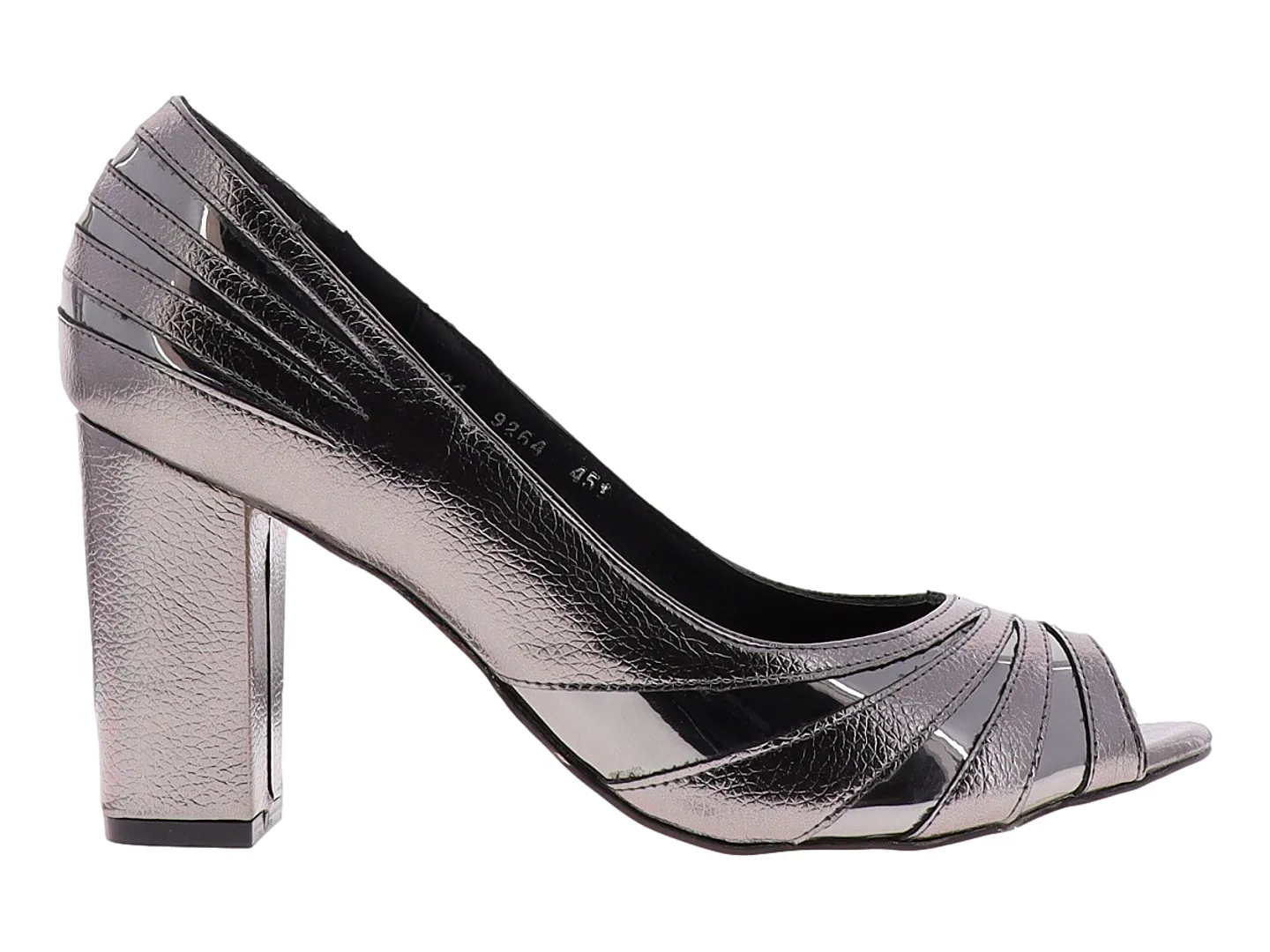 Tacones Antonie 9264 Plata Para Mujer