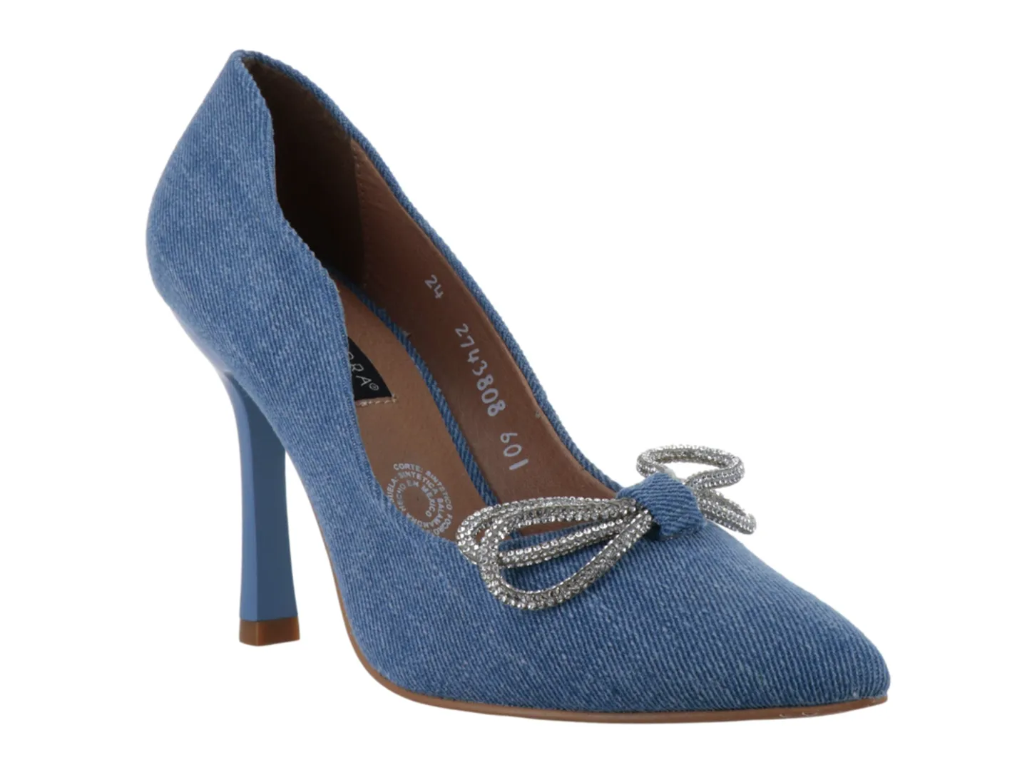Tacones Salamandra 3808 Cielo Para Mujer