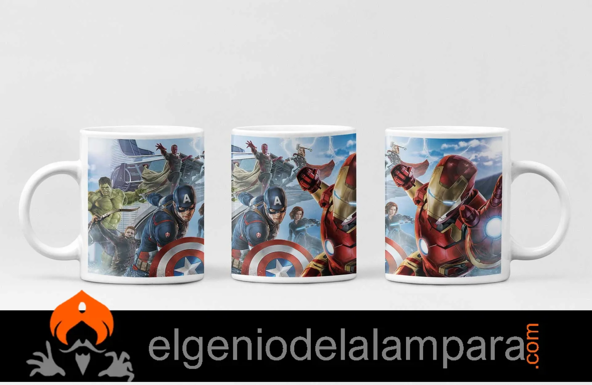 Taza Vengadores comic