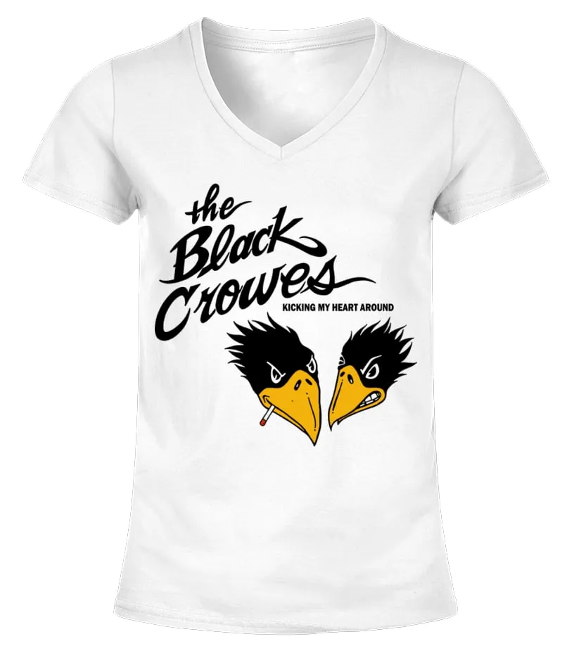 The Black Crowes WT (4) Camiseta cuello pico Mujer