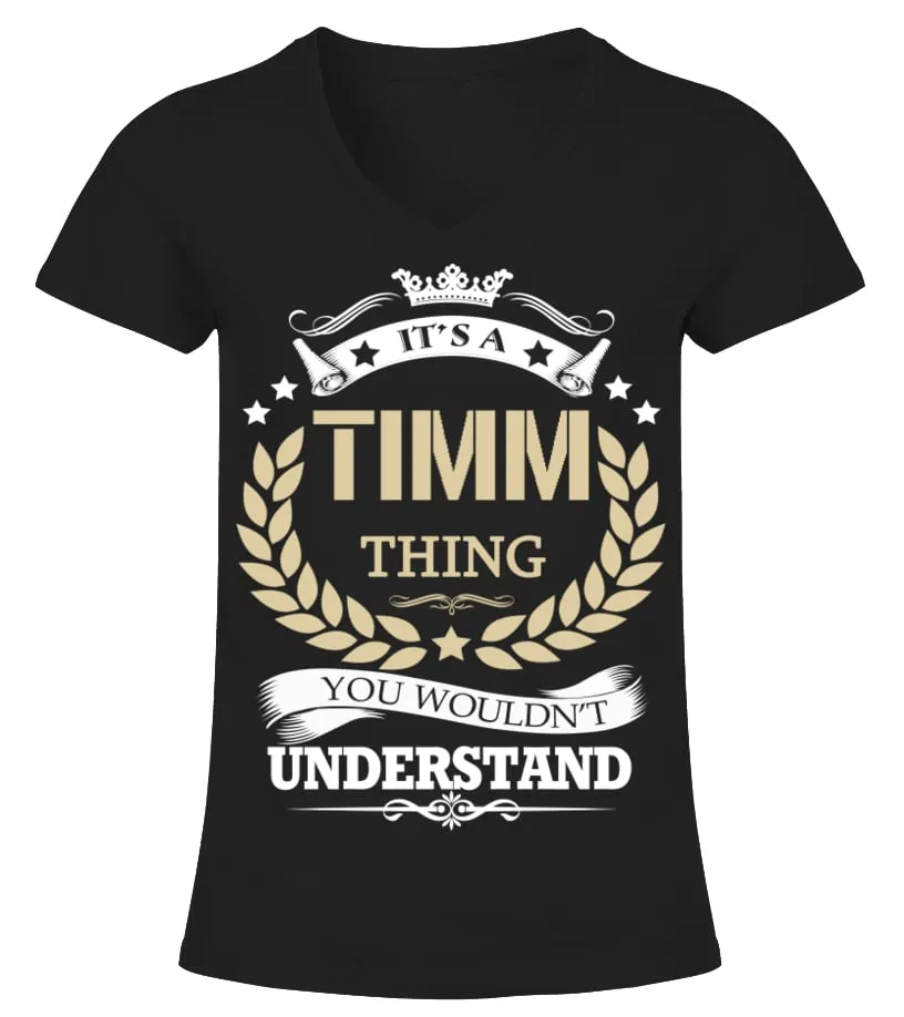 TIMM  IT'S A TIMM THING CAMISETA CUELLO PICO MUJER