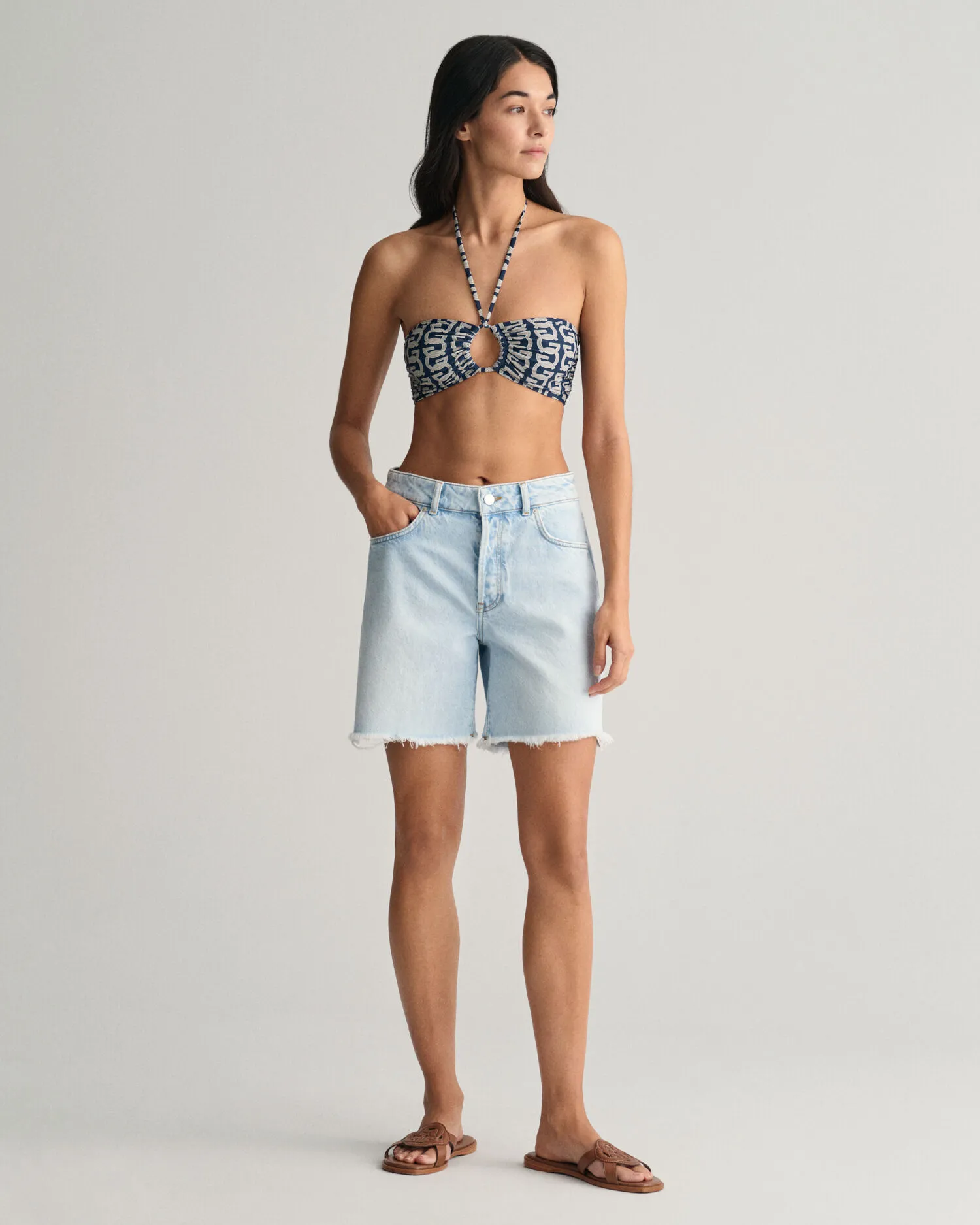 Top bandeau G Patterned