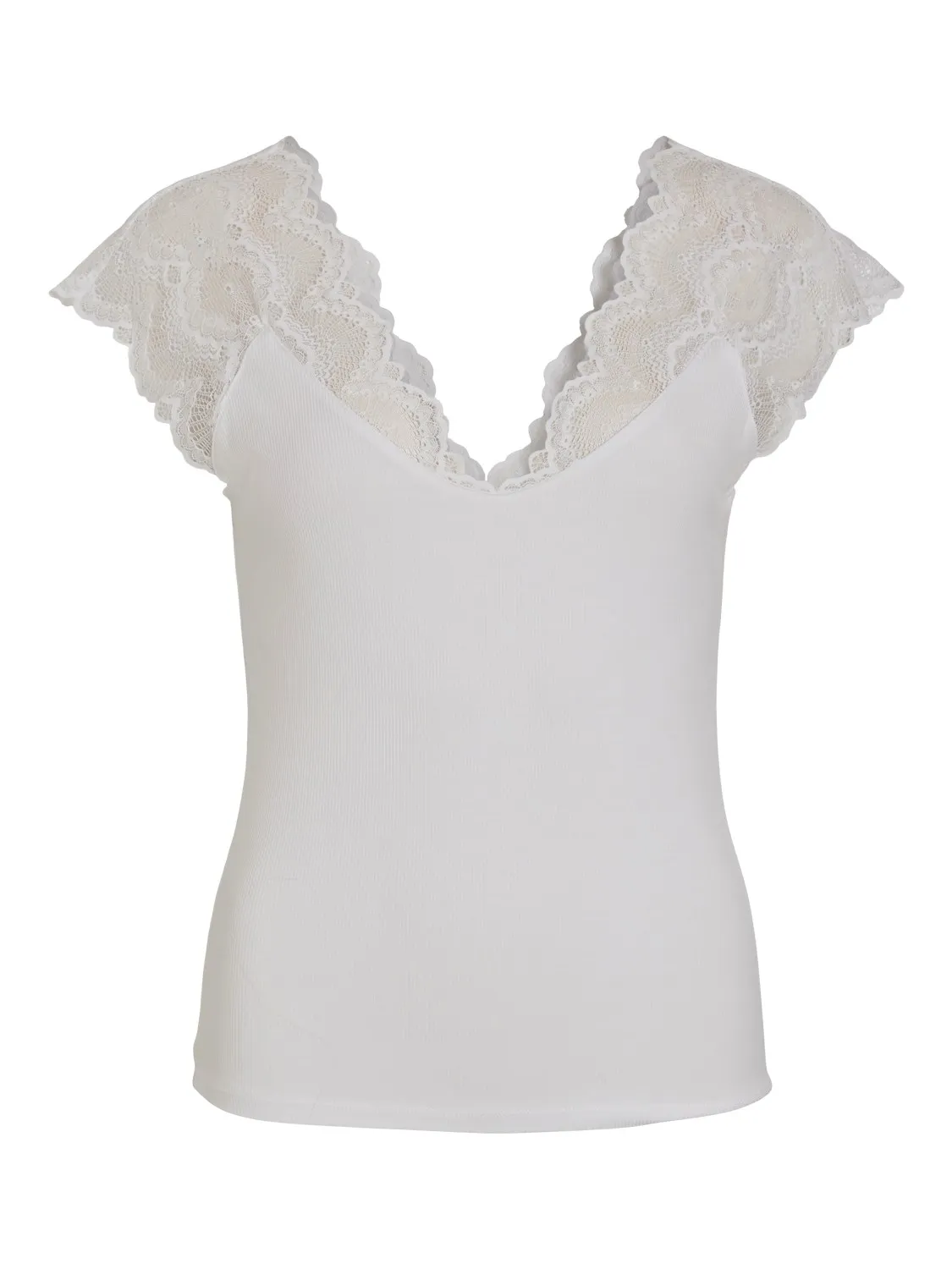 Top Flika Blanco Encaje