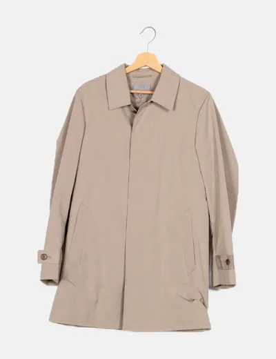 UNIQLO Gabardina beige casual