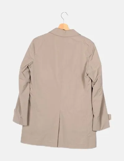 UNIQLO Gabardina beige casual