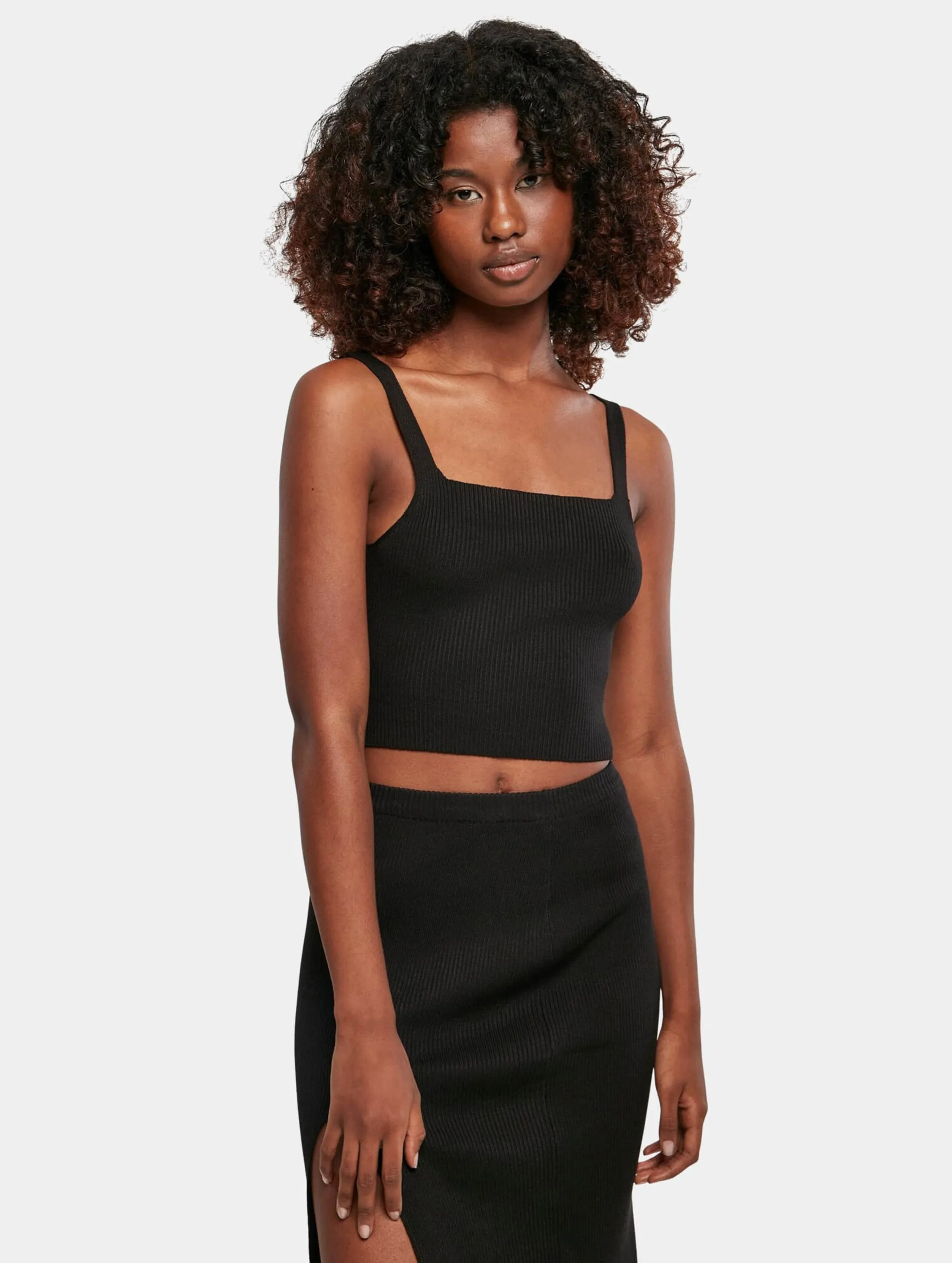 Urban Classics Ladies Cropped Knit