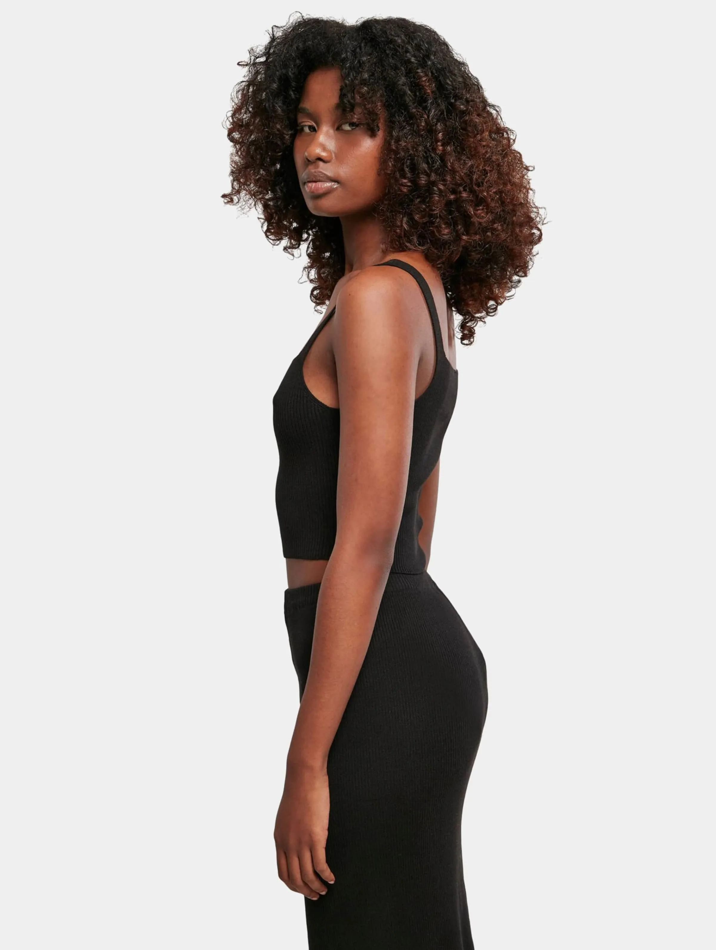 Urban Classics Ladies Cropped Knit