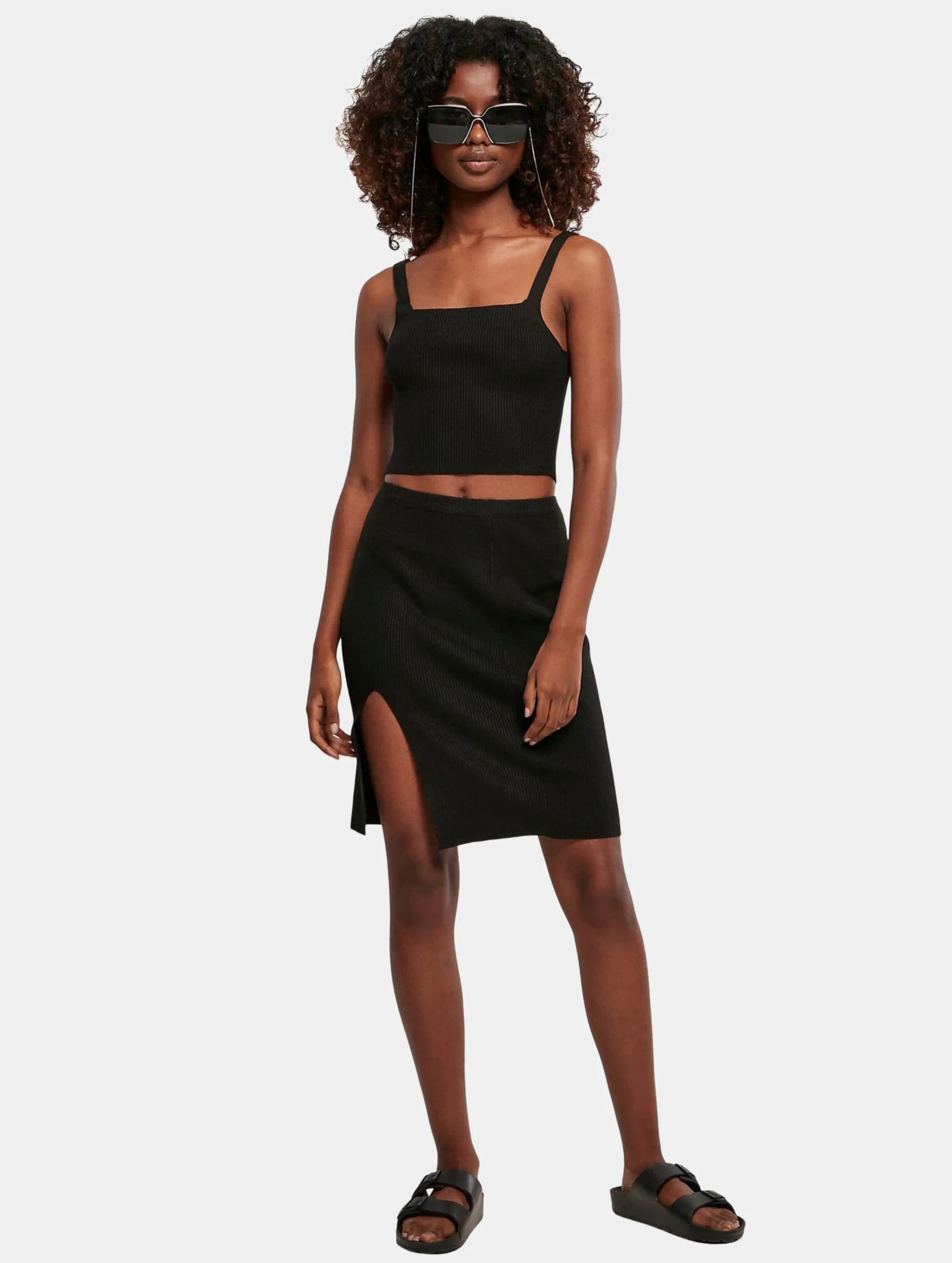 Urban Classics Ladies Cropped Knit