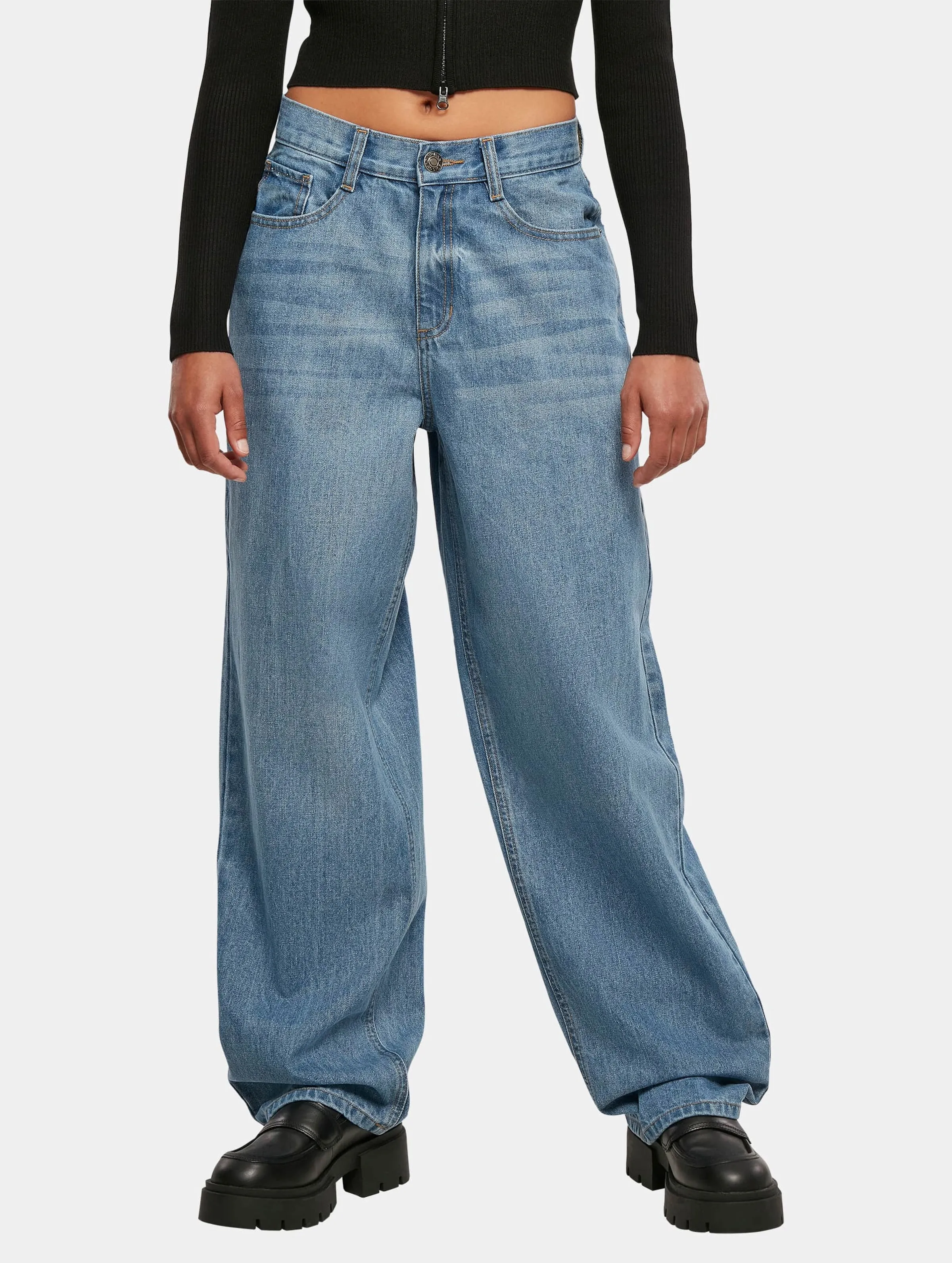 Urban Classics Ladies High Waist 90´s Wide