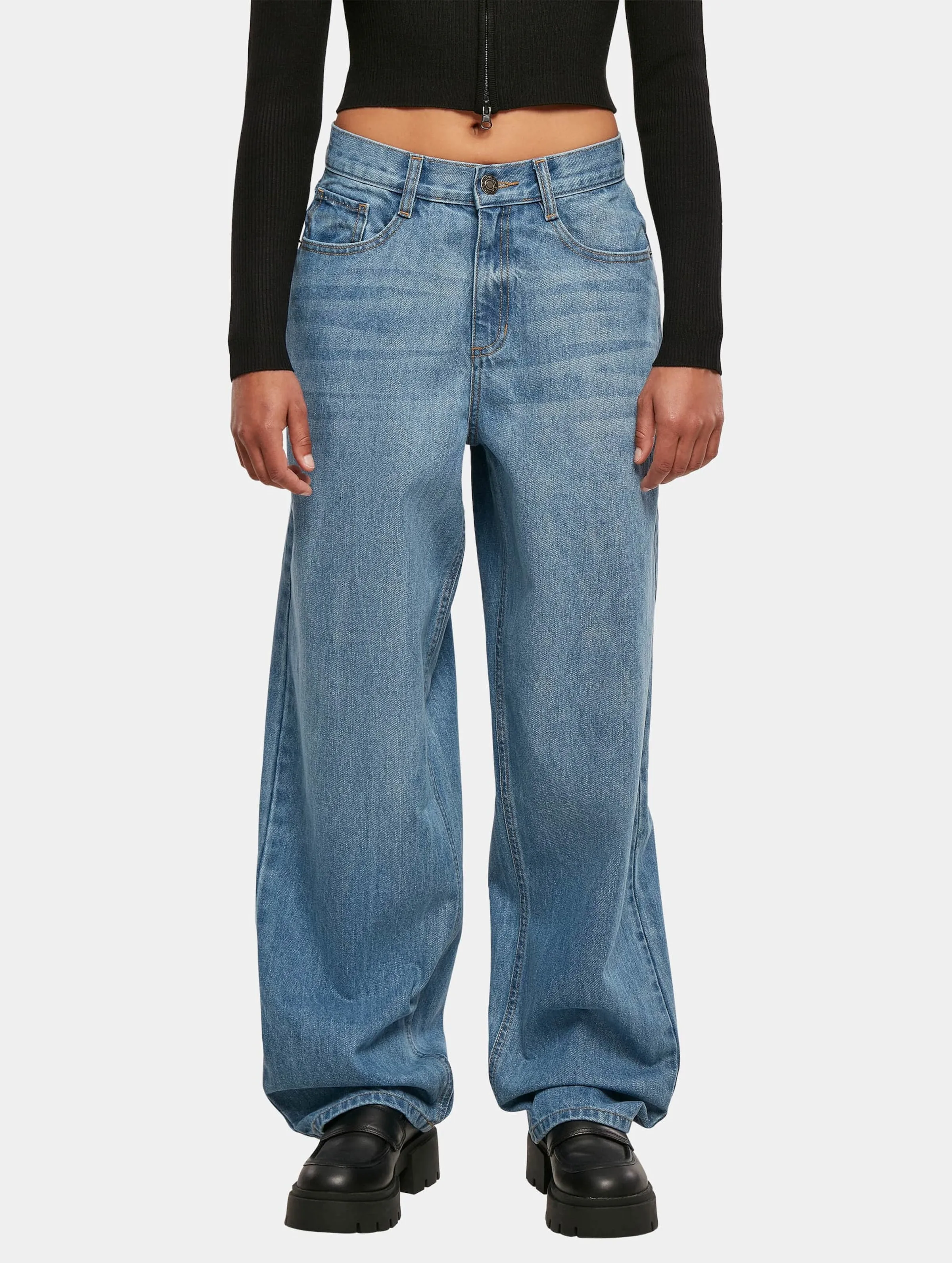 Urban Classics Ladies High Waist 90´s Wide