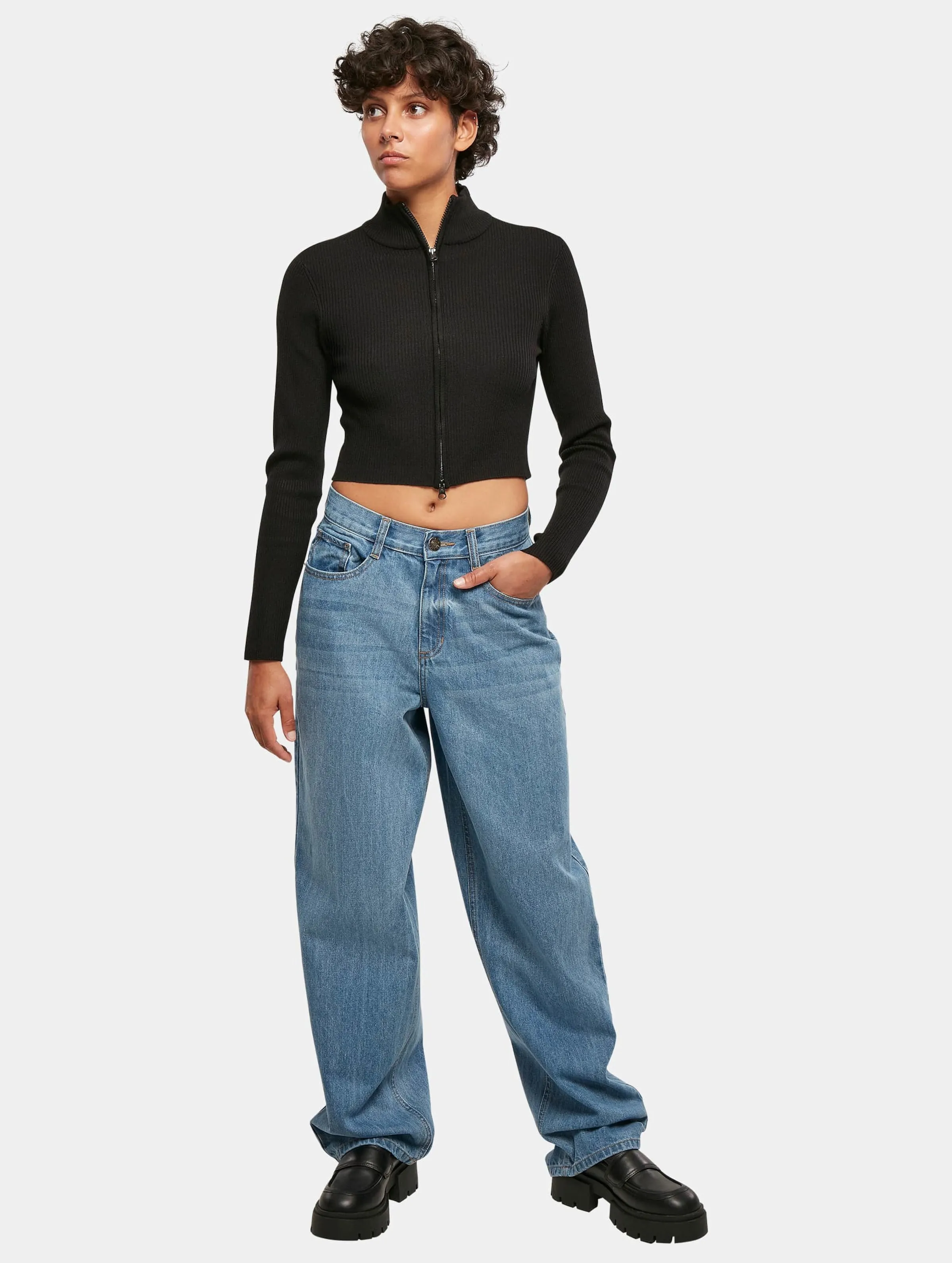 Urban Classics Ladies High Waist 90´s Wide