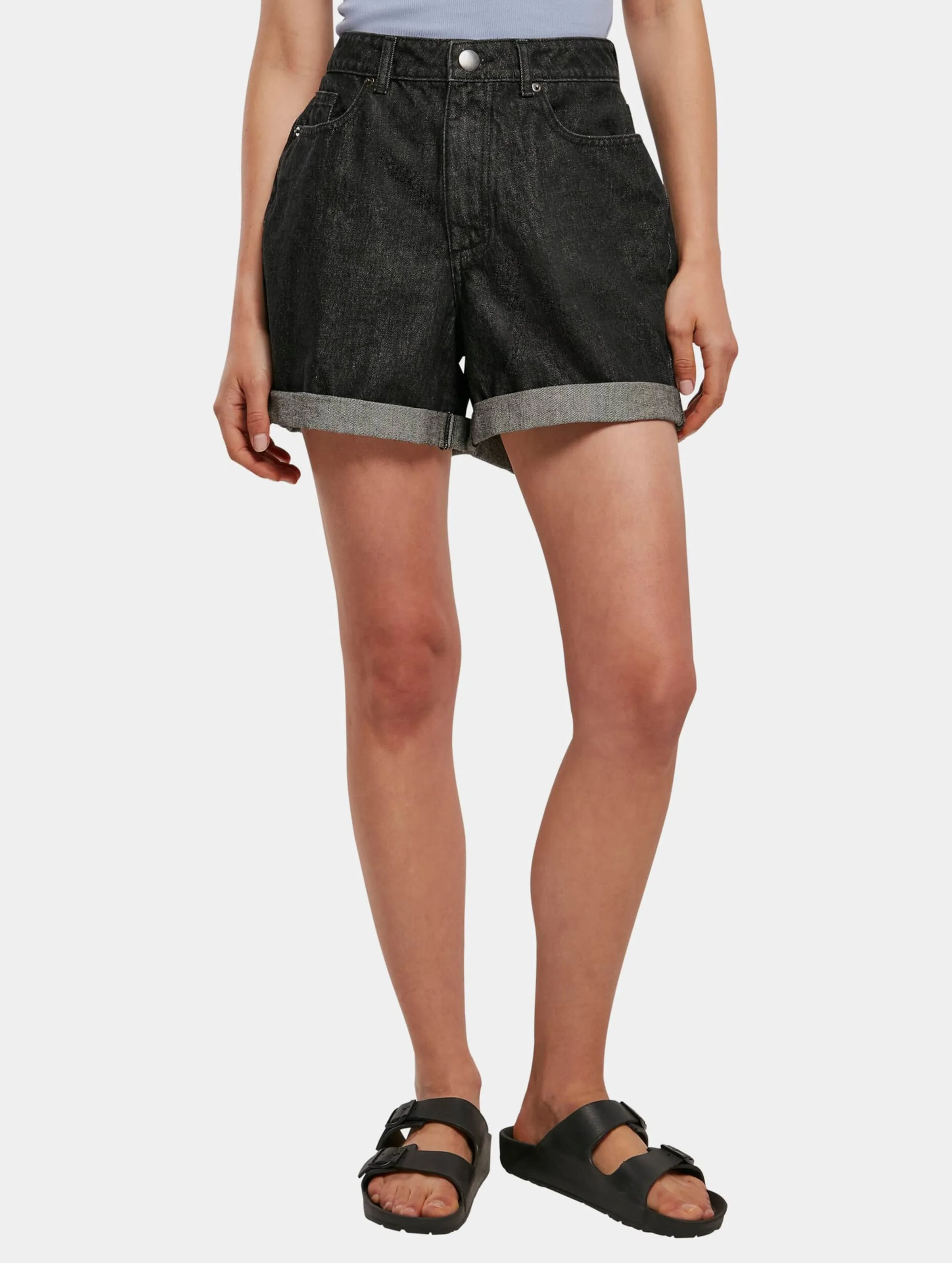 Urban Classics Ladies High Waist Boyfriend