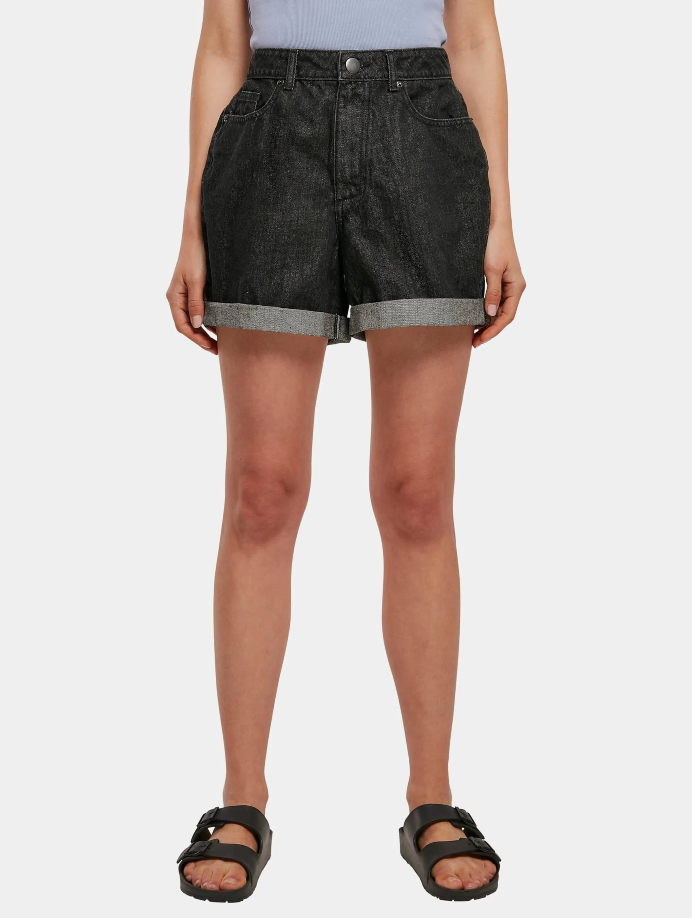 Urban Classics Ladies High Waist Boyfriend