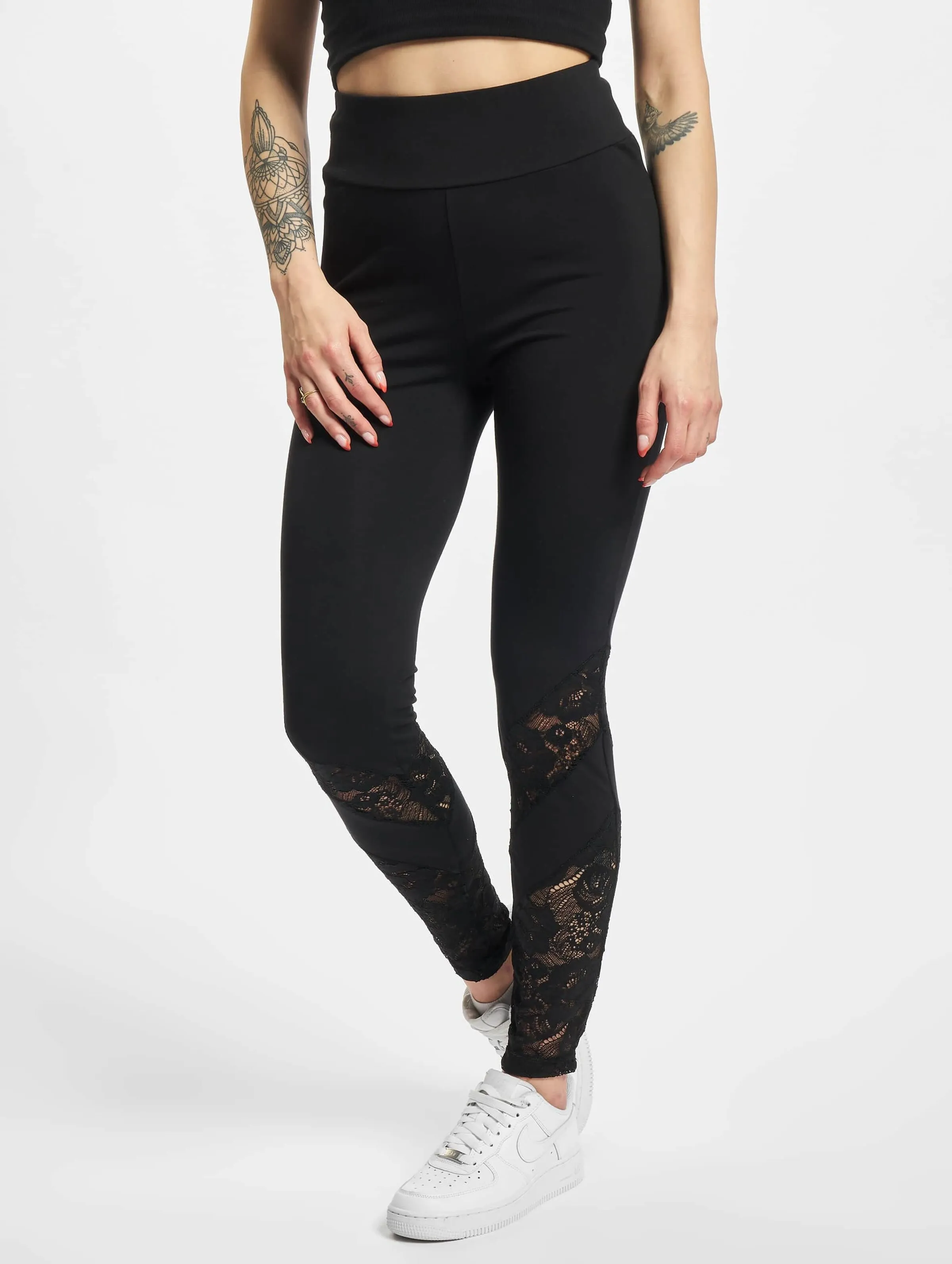 Urban Classics Ladies Highwaist Lace Inset