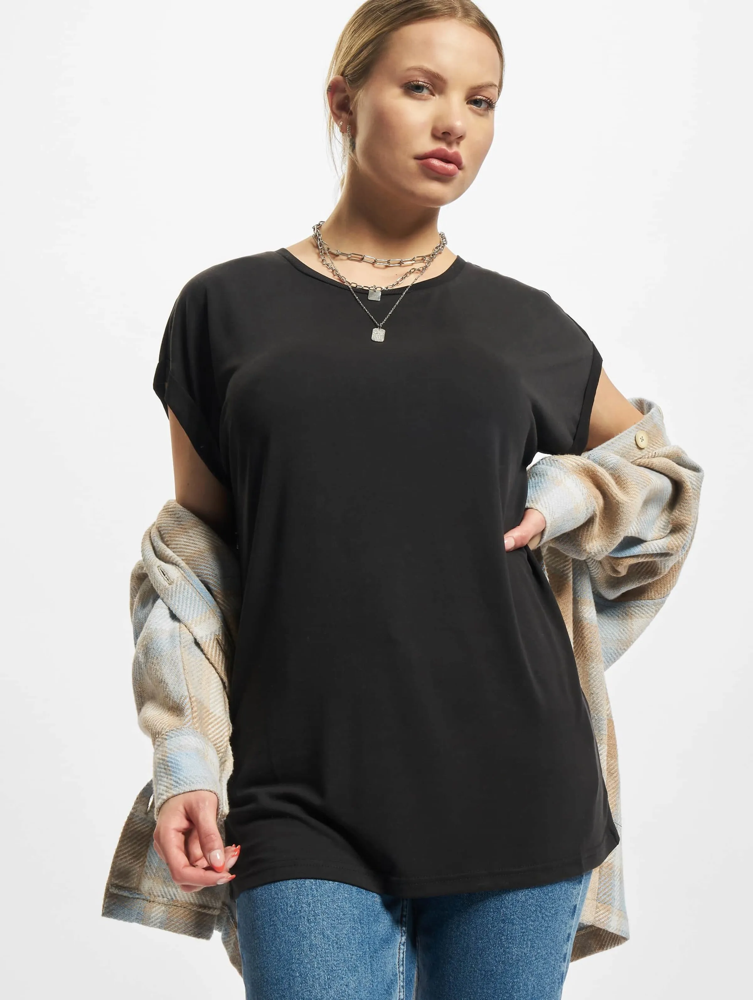 Urban Classics Ladies Modal Extended Shoulder