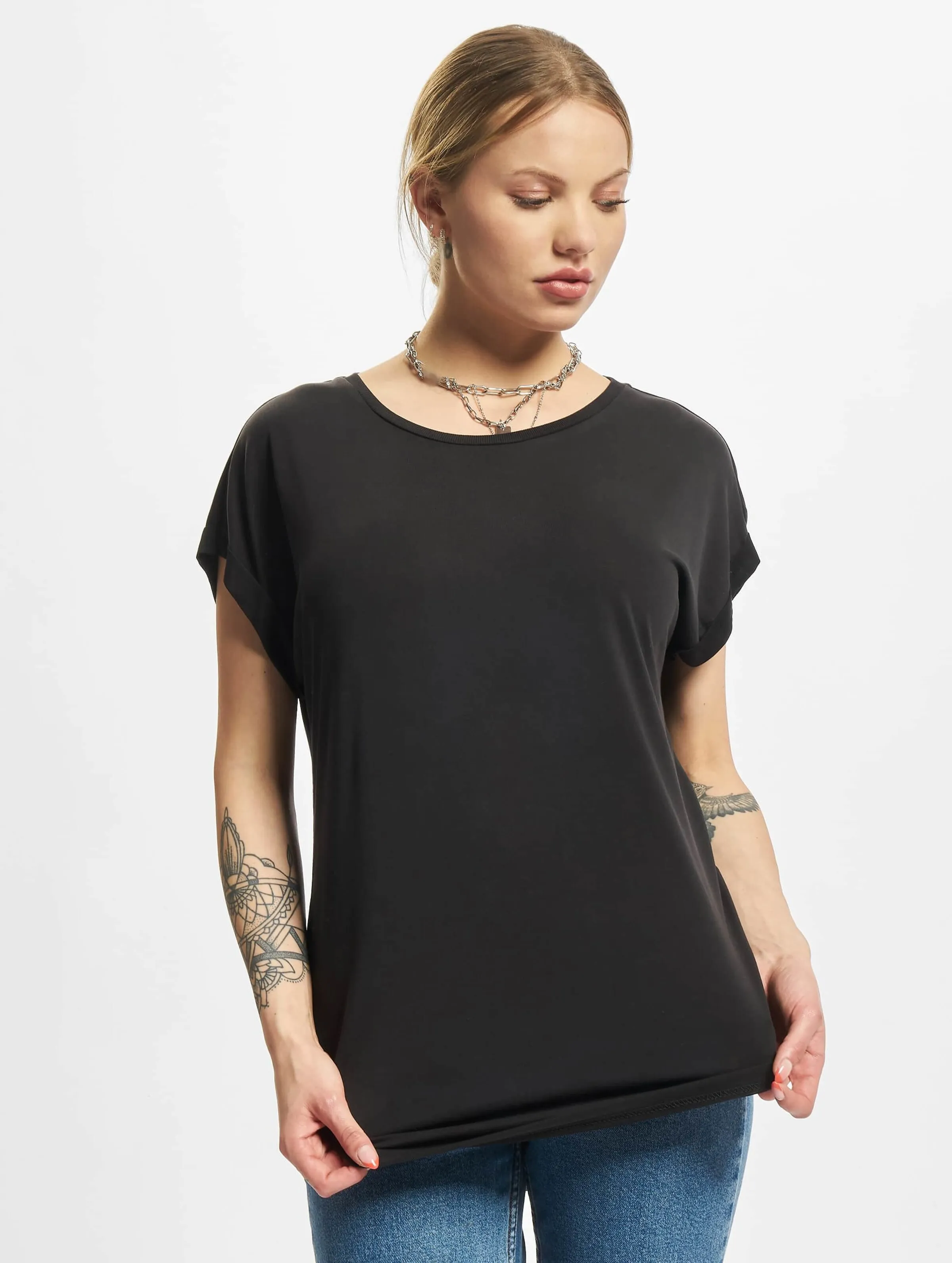 Urban Classics Ladies Modal Extended Shoulder
