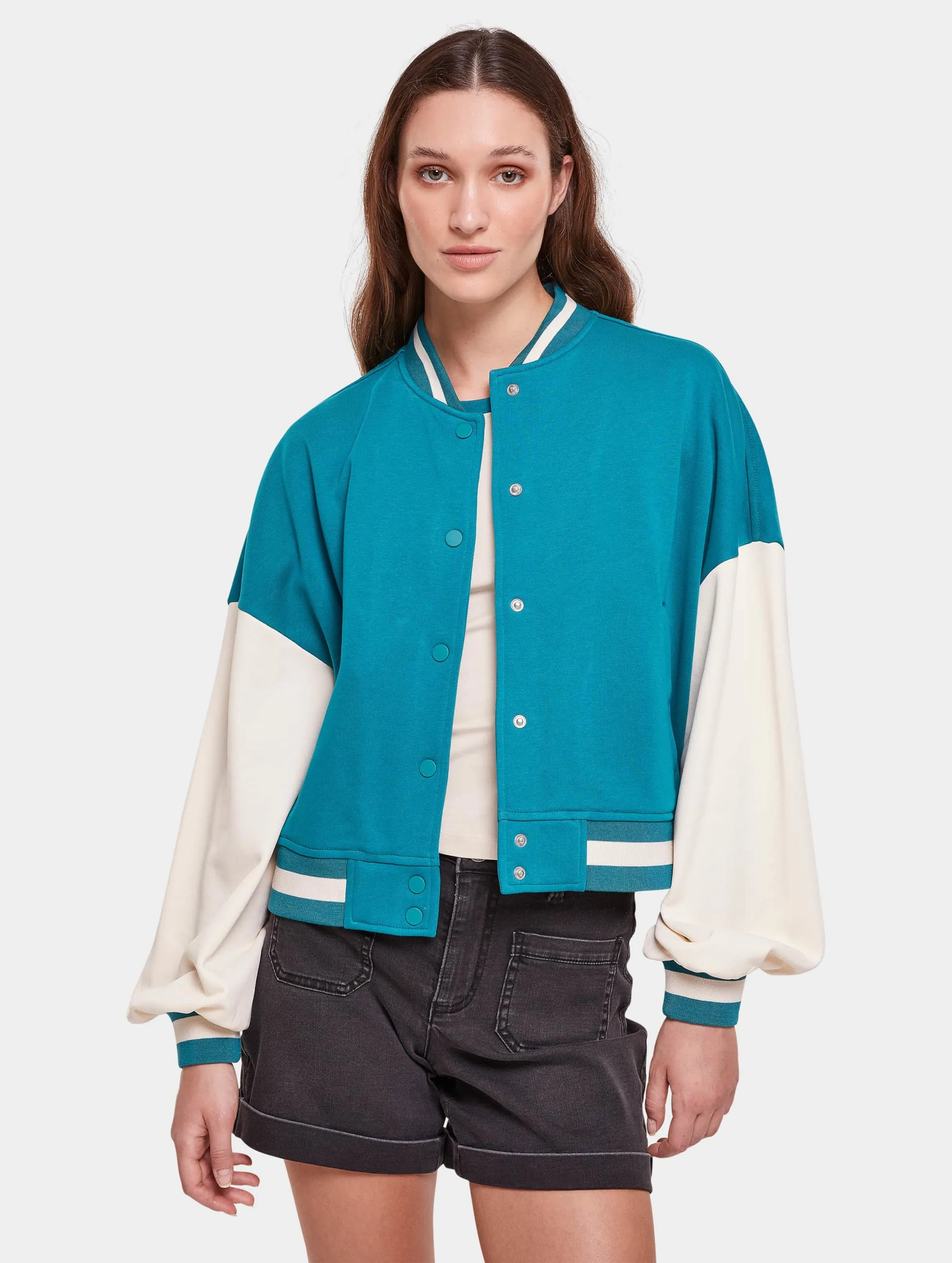 Urban Classics Ladies Oversized 2 Tone Terry