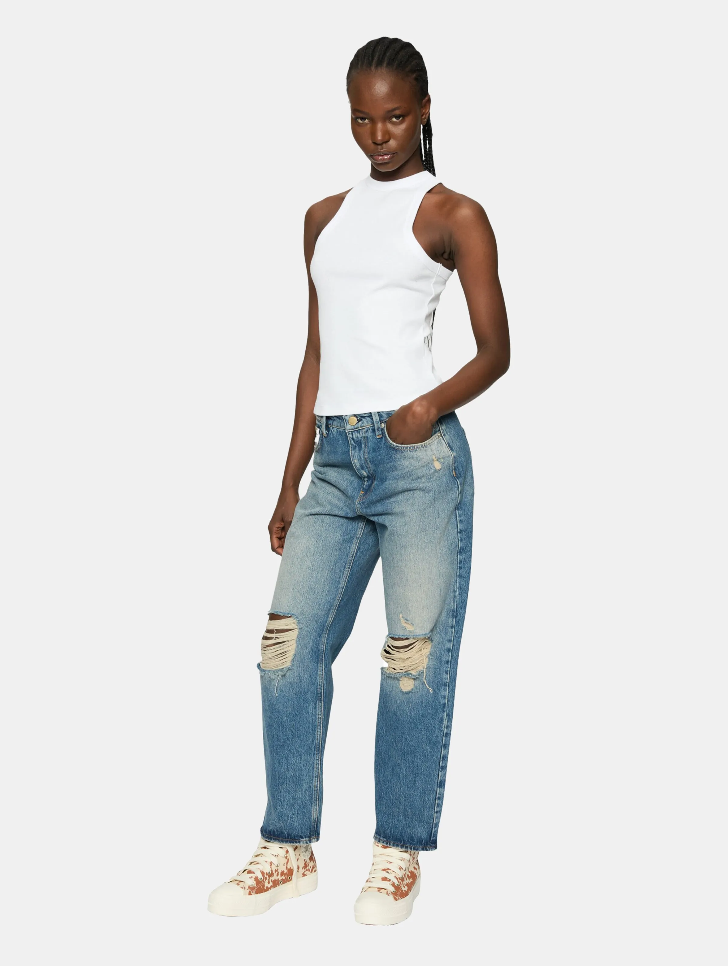 Urban Classics  Ladies Racer Back Rib 2 Pack