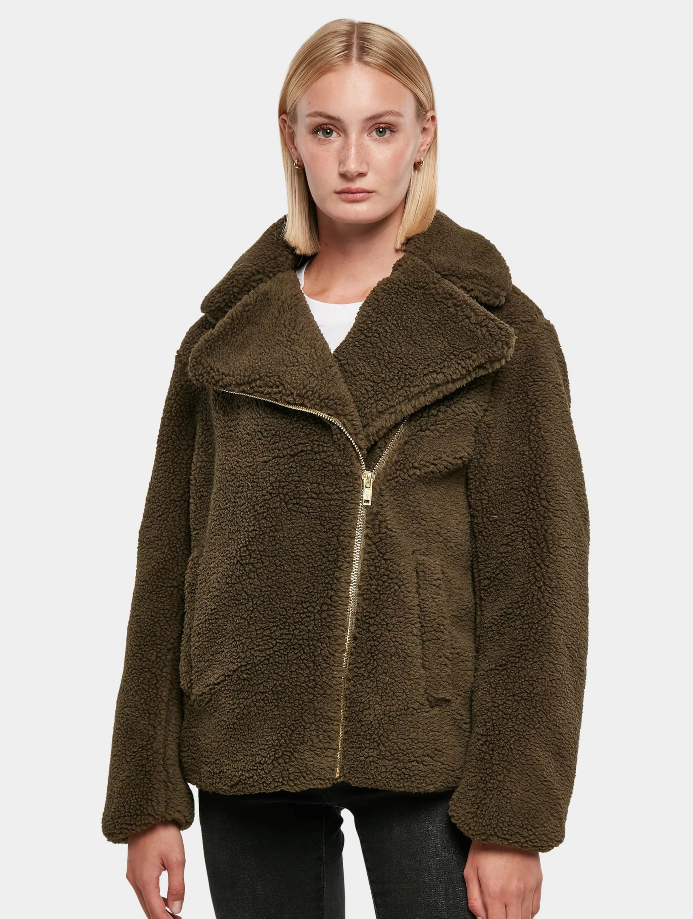 Urban Classics Ladies Sherpa Biker