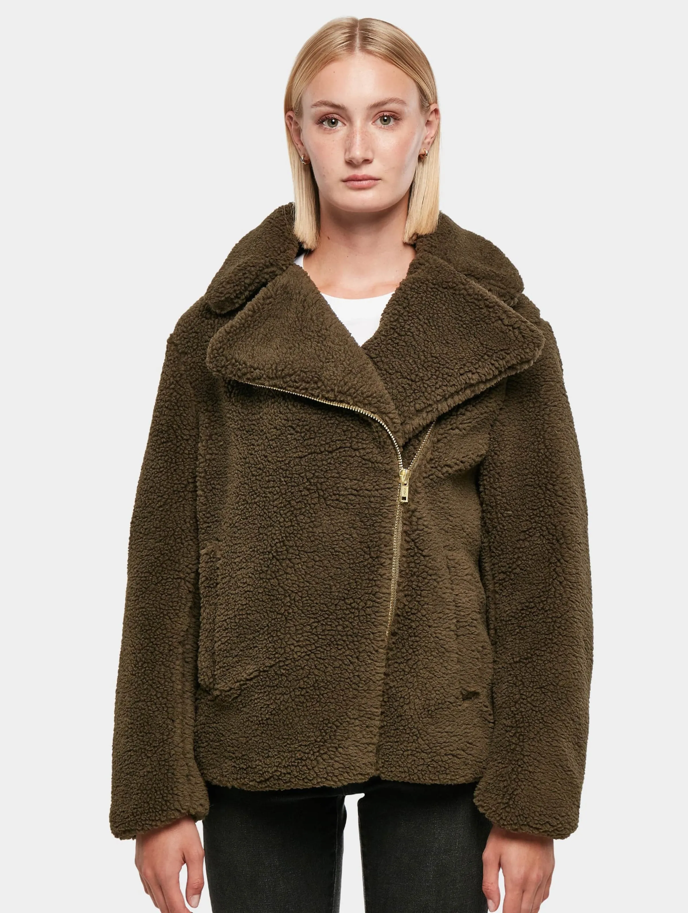 Urban Classics Ladies Sherpa Biker