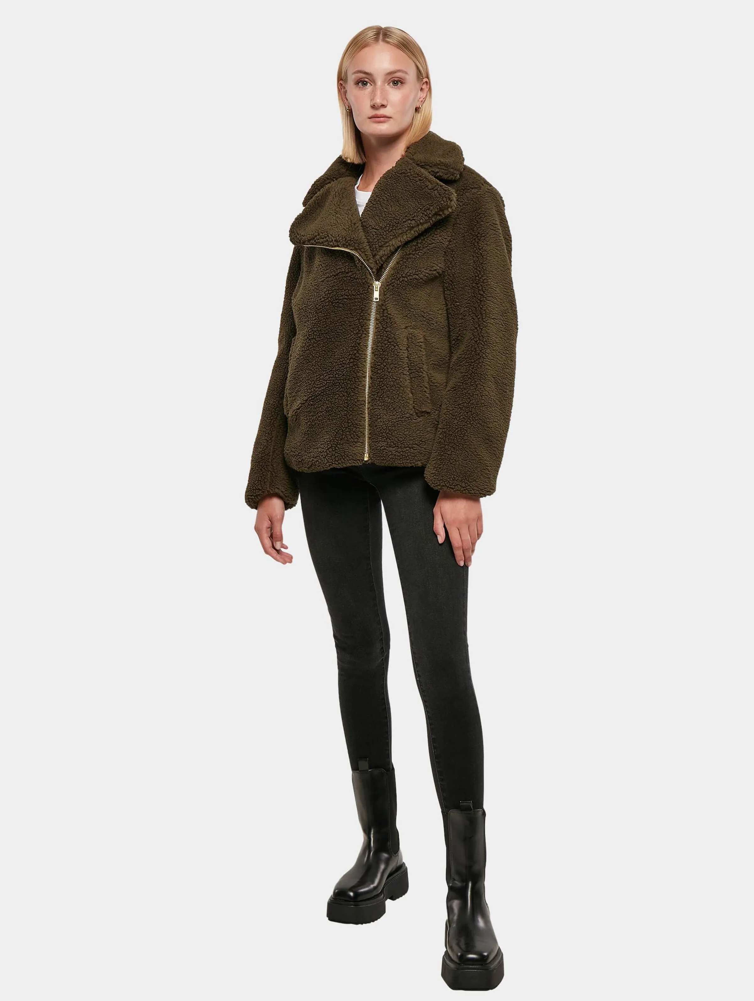 Urban Classics Ladies Sherpa Biker
