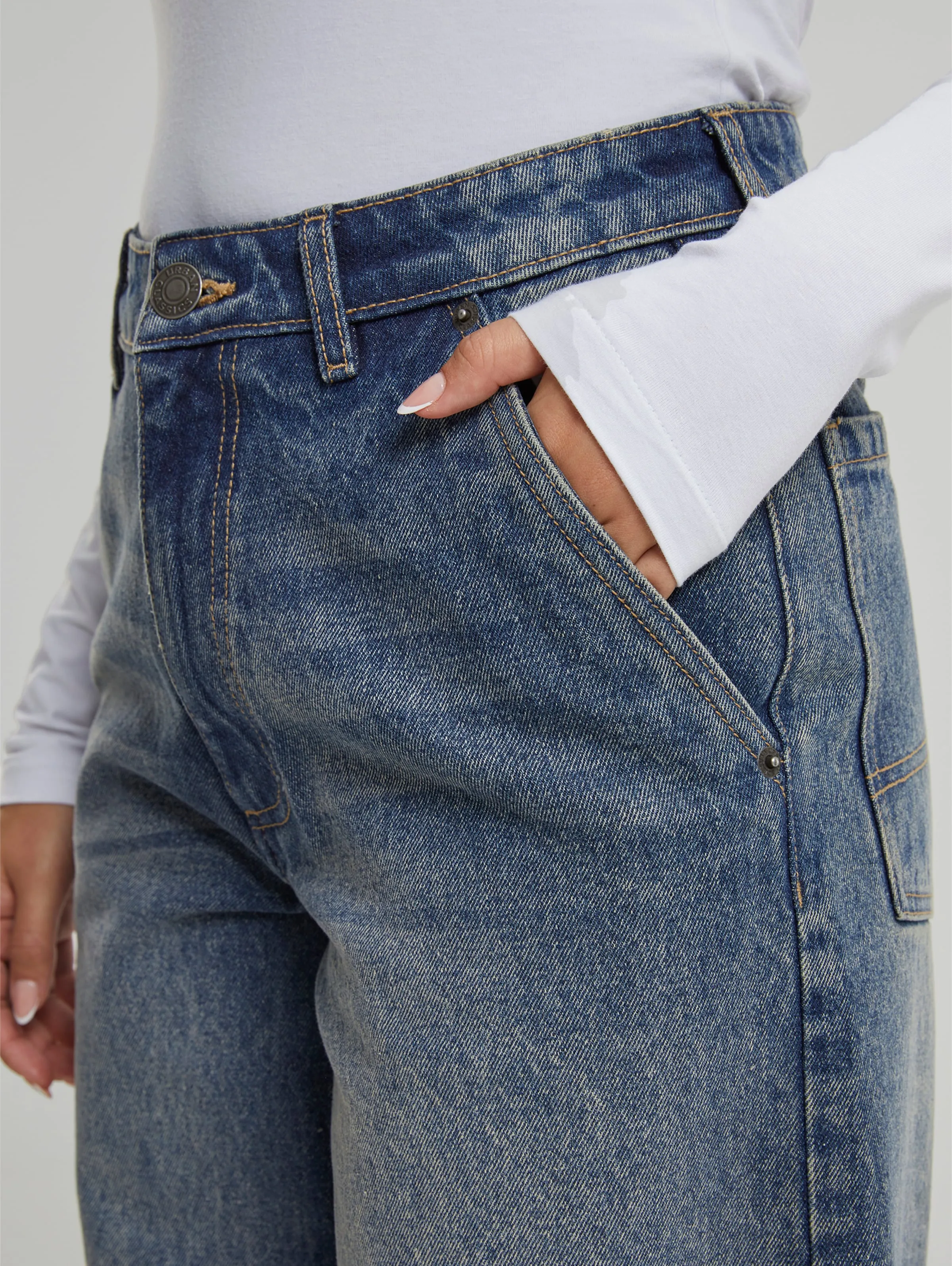 Urban Classics Urban Classics Ladies Tapered Baggys