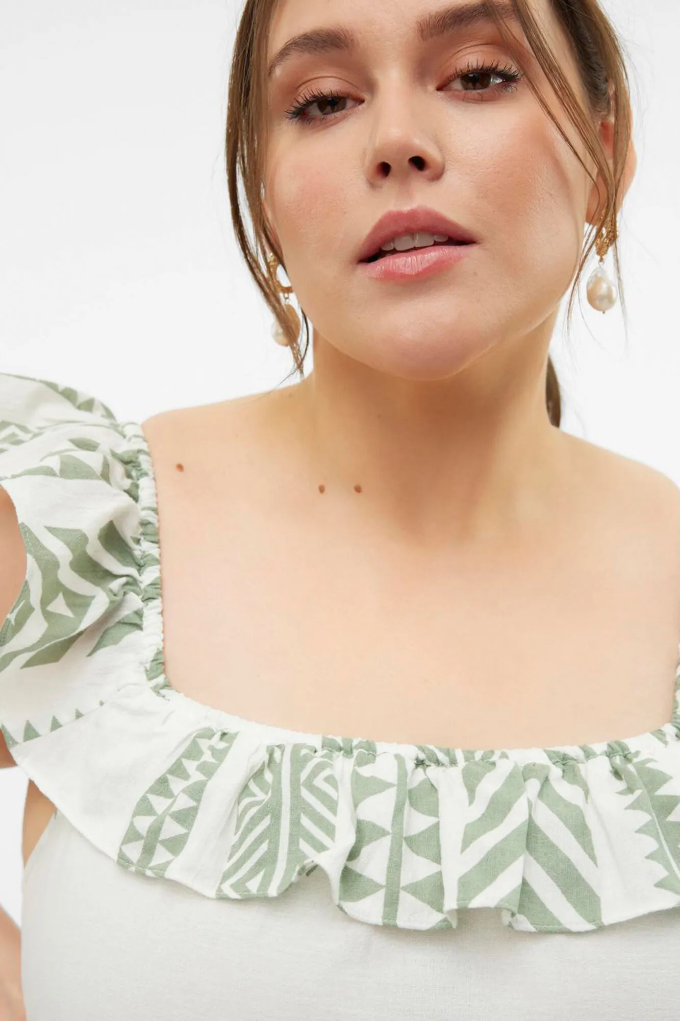 Vero Moda Curve Vestido midi tirante gordo talla grande