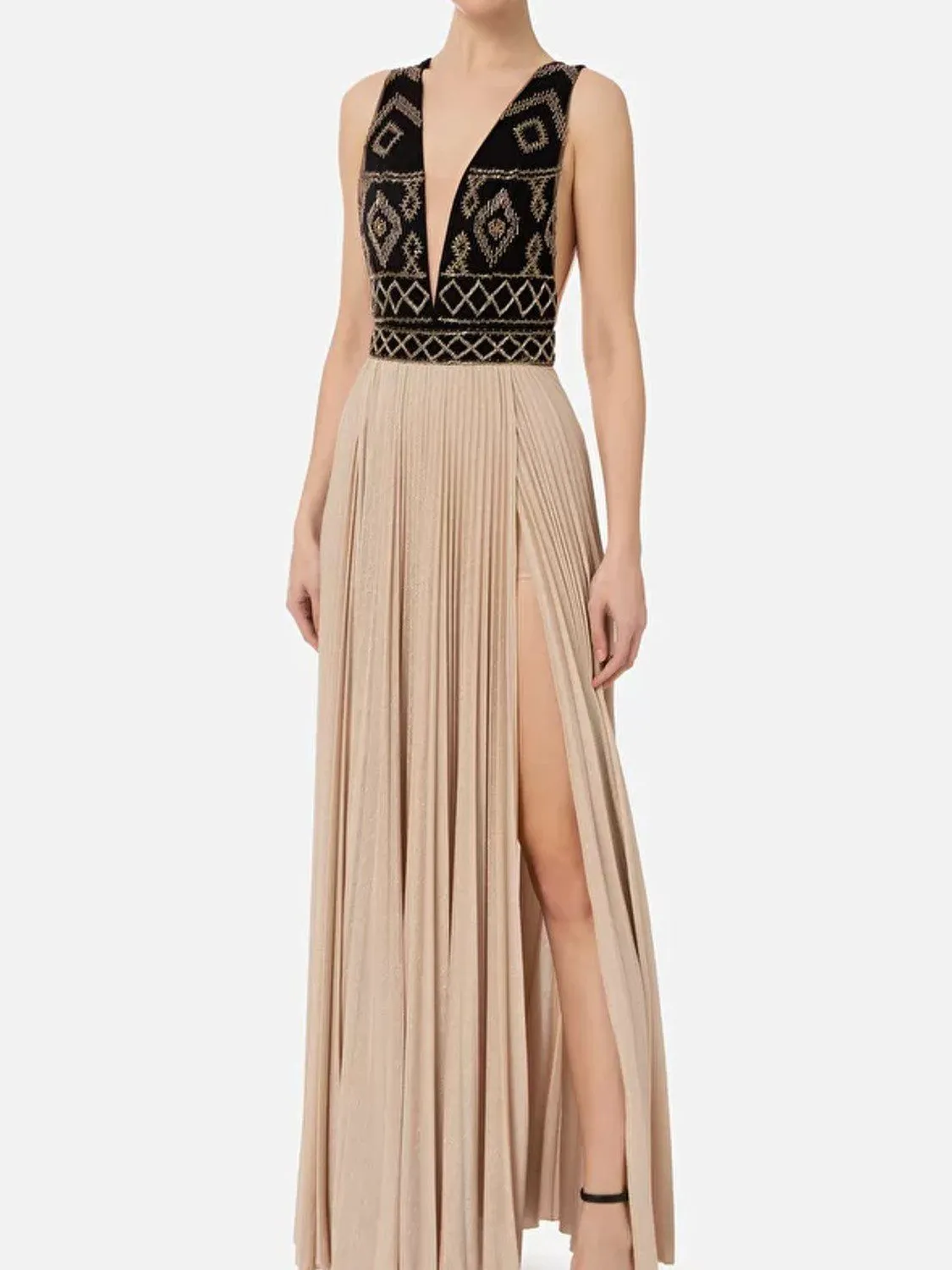 VESTIDO BORDADO ELISABETTA FRANCHI