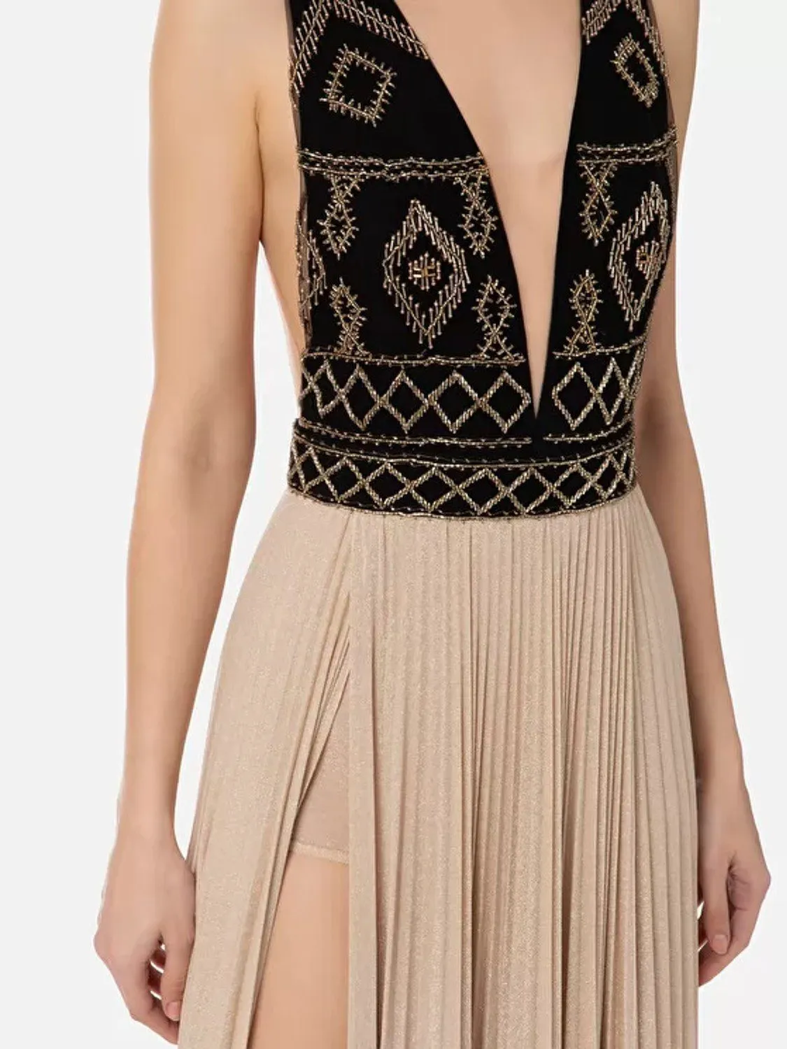 VESTIDO BORDADO ELISABETTA FRANCHI
