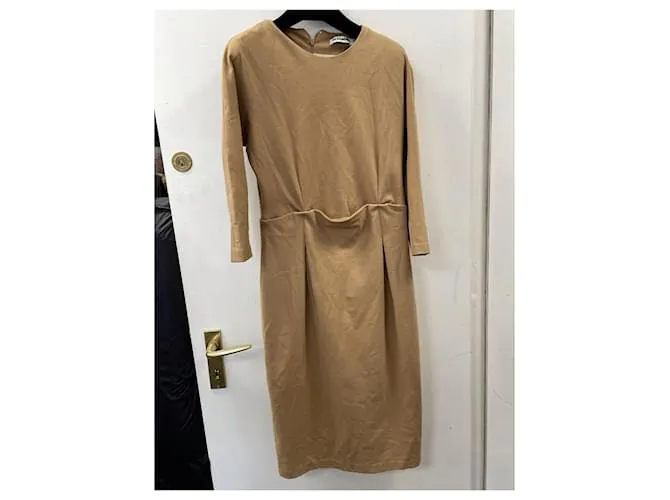 vestido de Jil Sander Beige 