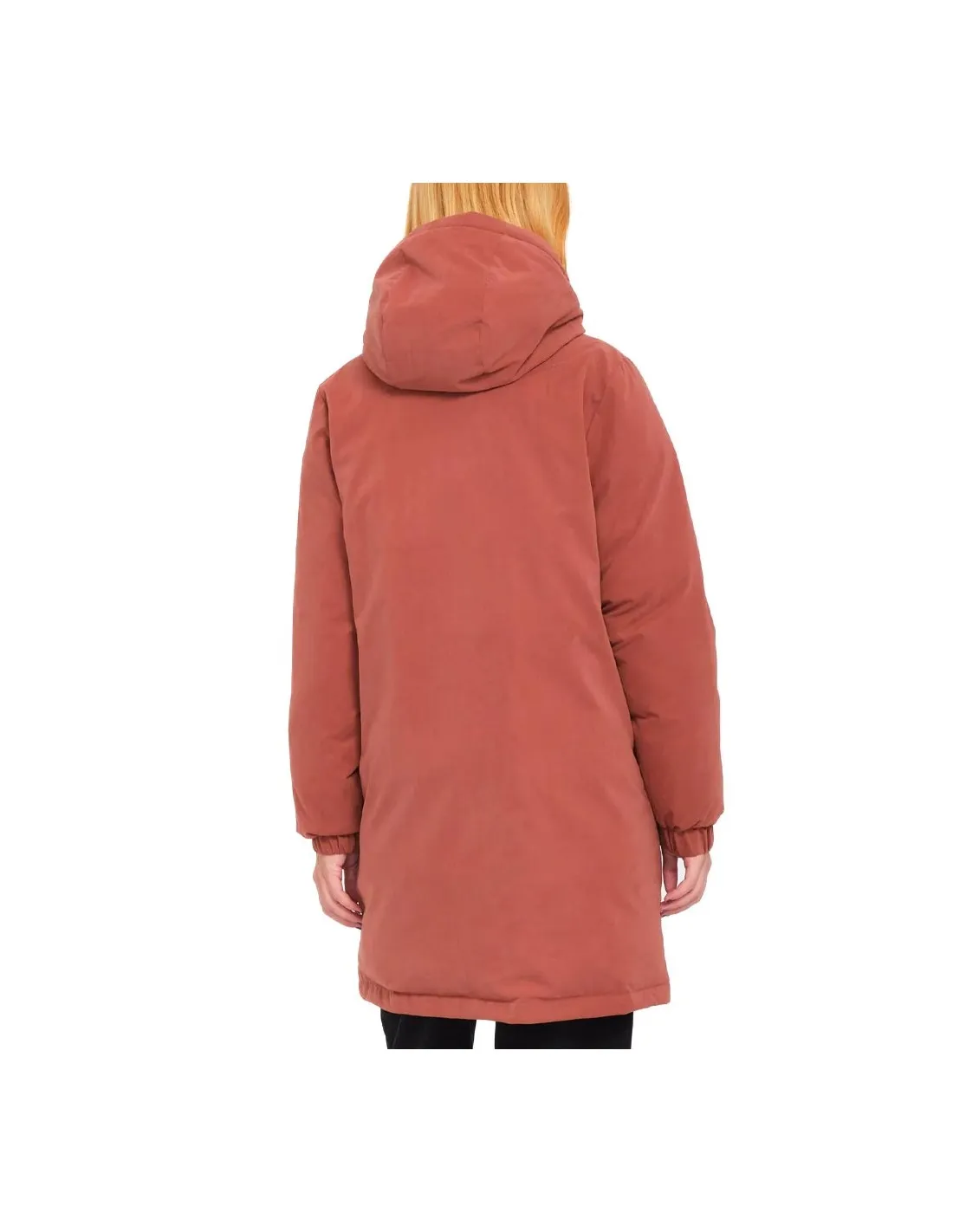 VOLCOM SLEEPI PUFF UPPARKA CHESTNUT BROWN