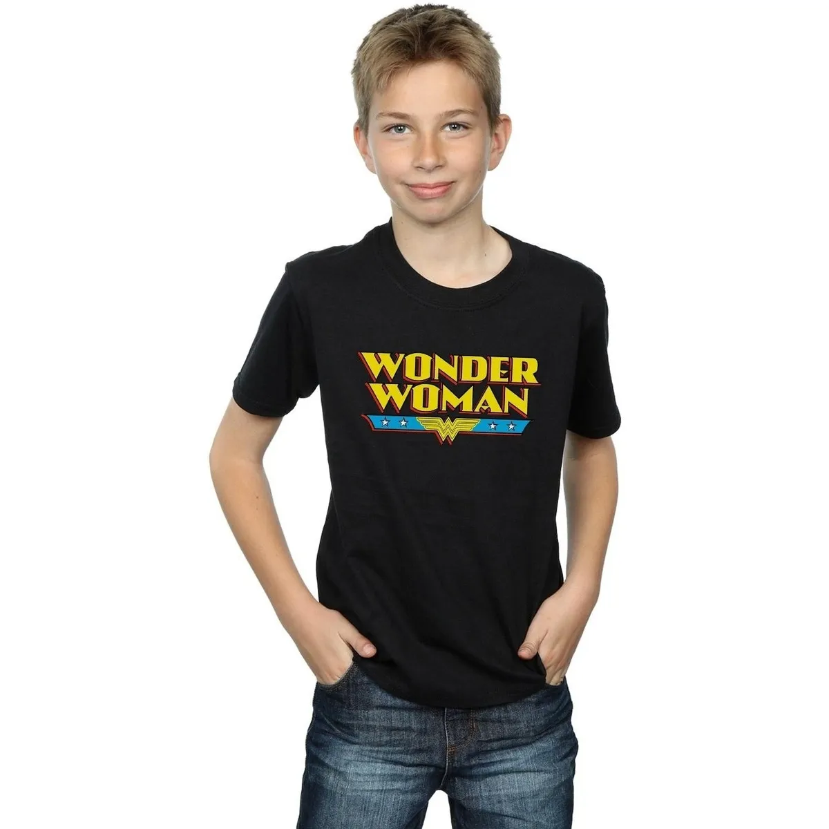 Wonder Woman Text Logo
