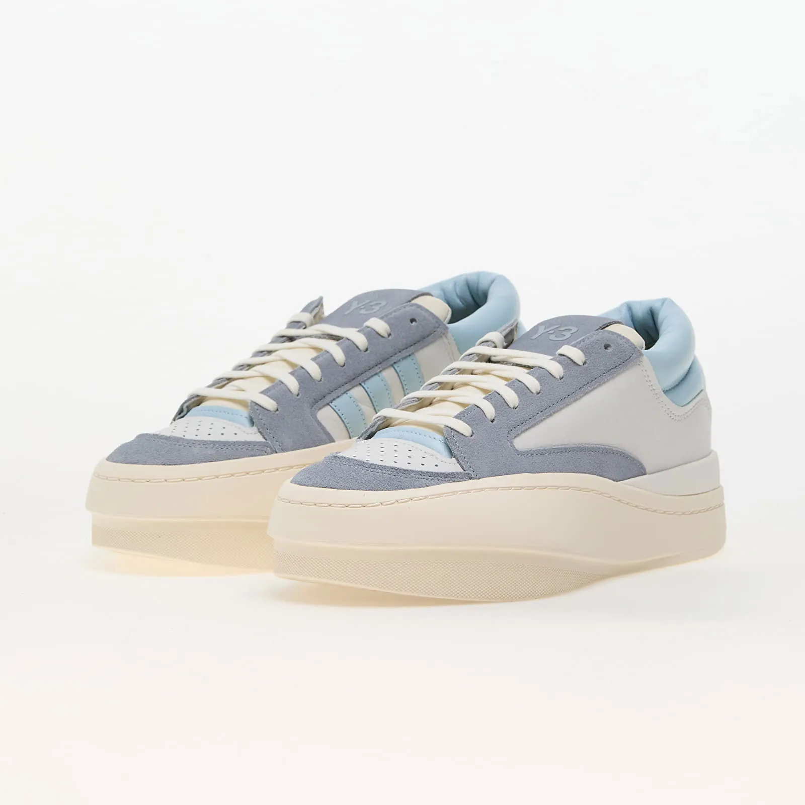 Y3 CENTENNIAL LOW OFF WHITE/ LIGHT GREY/ CREW WHITE