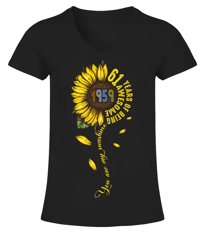 You are my sunshine 61 Camiseta cuello pico Mujer