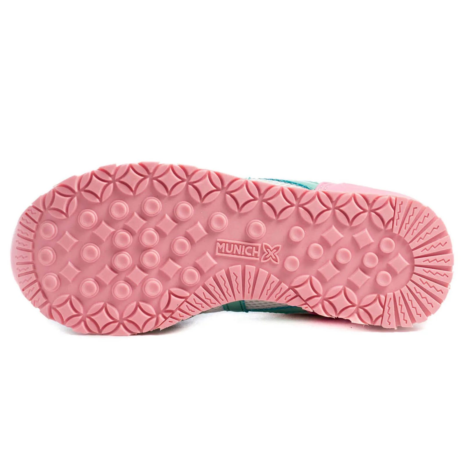 Zapatilla Mini Massana 430 blanca/verde/rosa