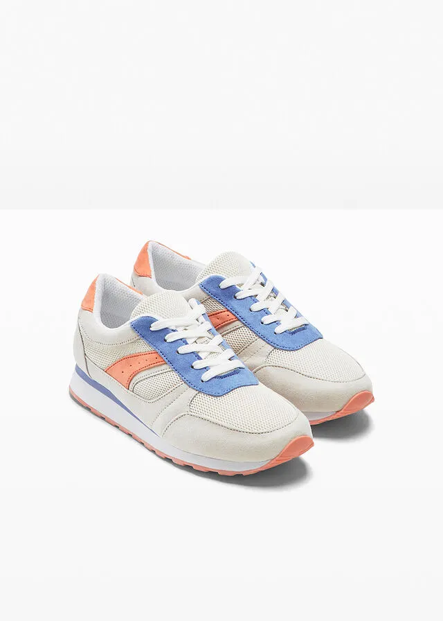 ZAPATILLAS DEPORTIVAS BEIGENARANJAAZUL