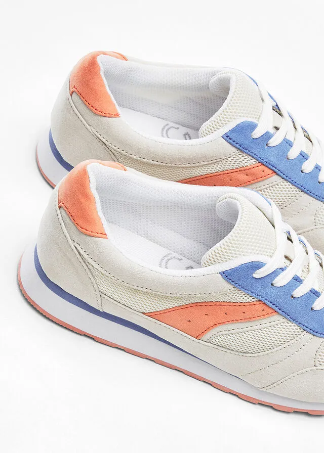 ZAPATILLAS DEPORTIVAS BEIGENARANJAAZUL