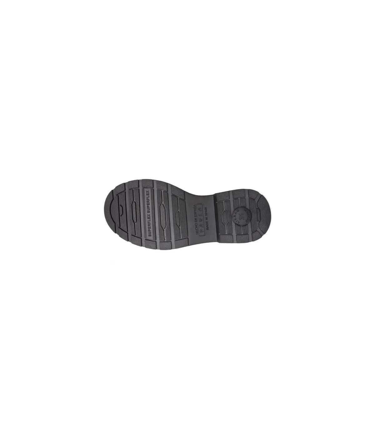 Zapato casual charol negro Paola