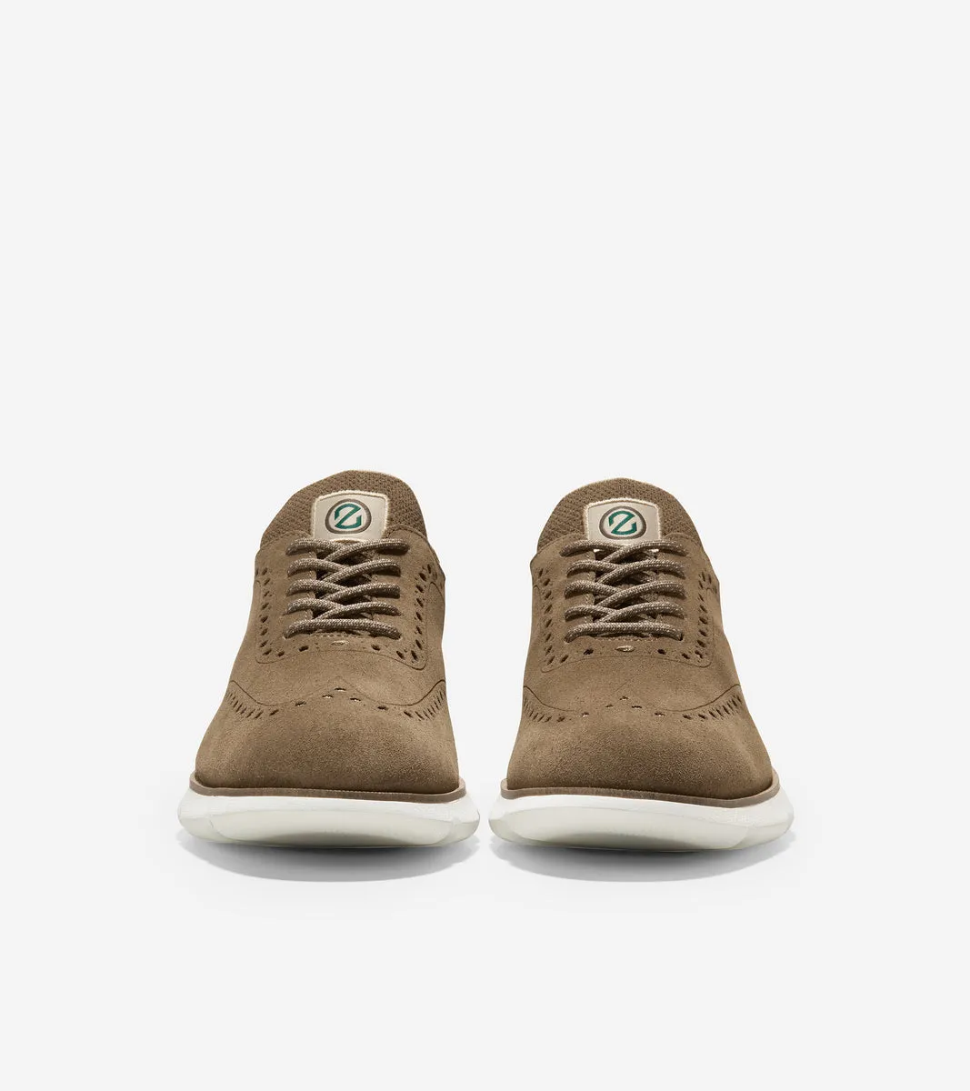 Zapato de Ante Artesanal de Hombre | ZERØGRAND Wingtip Oxford